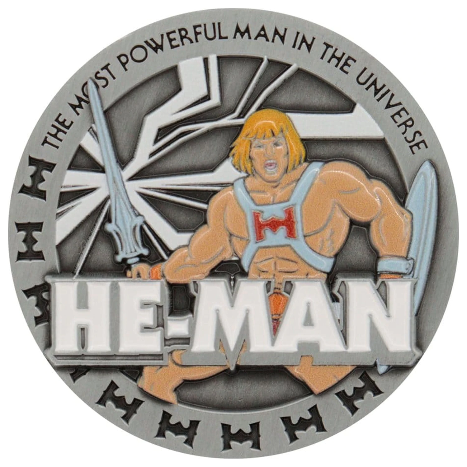 Masters of the Universe Kolekcionarski novčić He-Man Limited Edition fotografija proizvoda