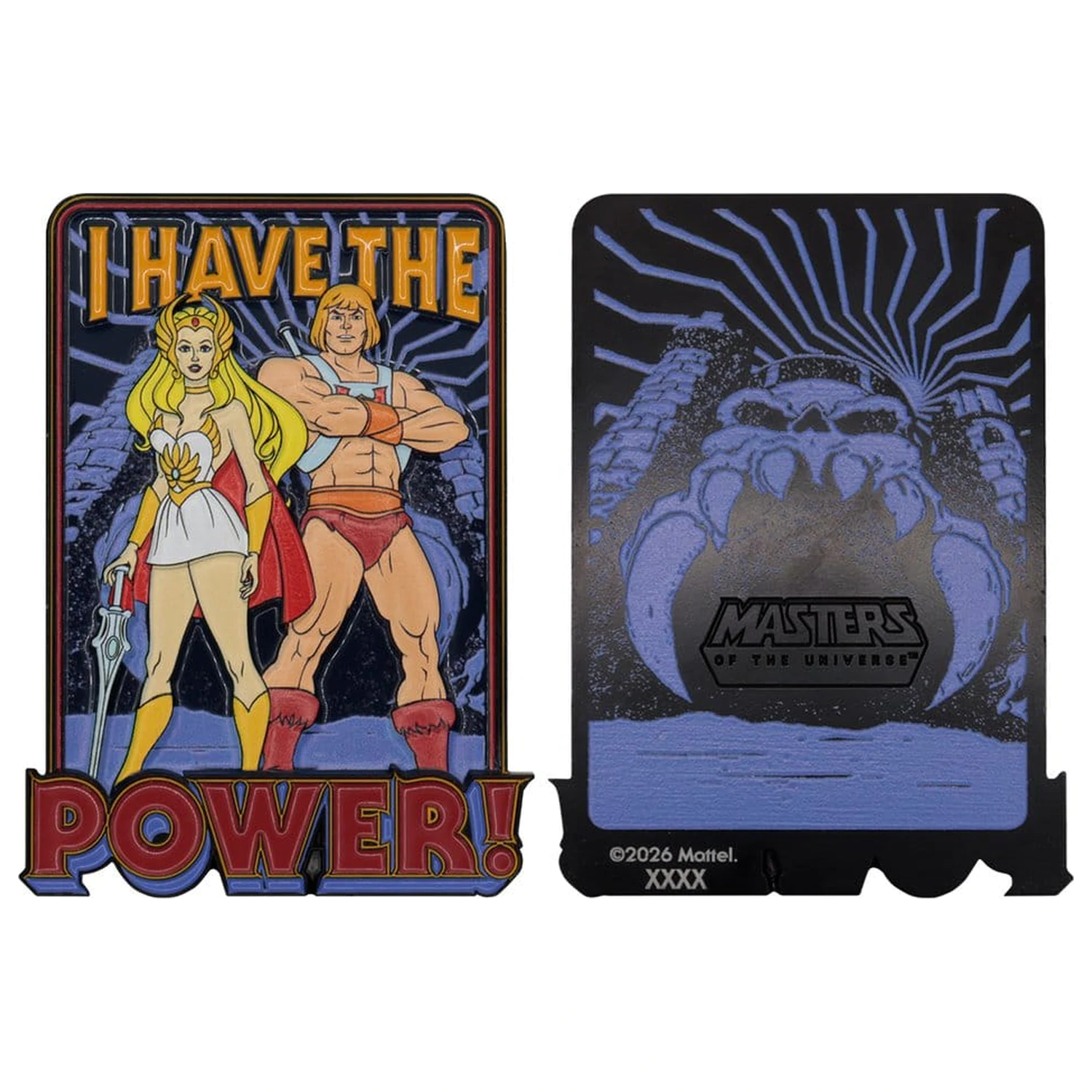 Masters of the Universe Ingot He-Man & She-Ra ograničeno izdanje fotografija proizvoda