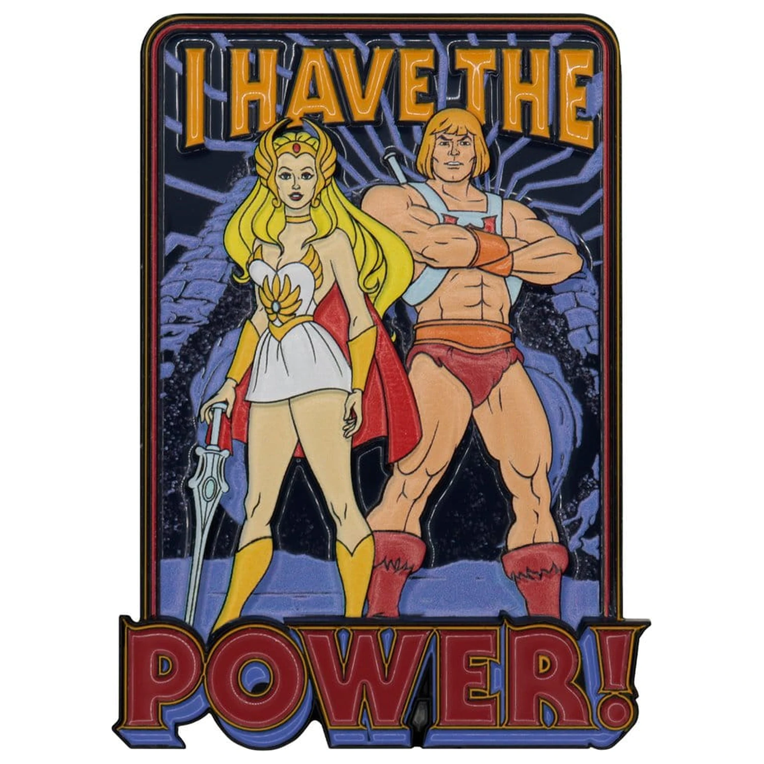 Masters of the Universe Ingot He-Man & She-Ra ograničeno izdanje fotografija proizvoda
