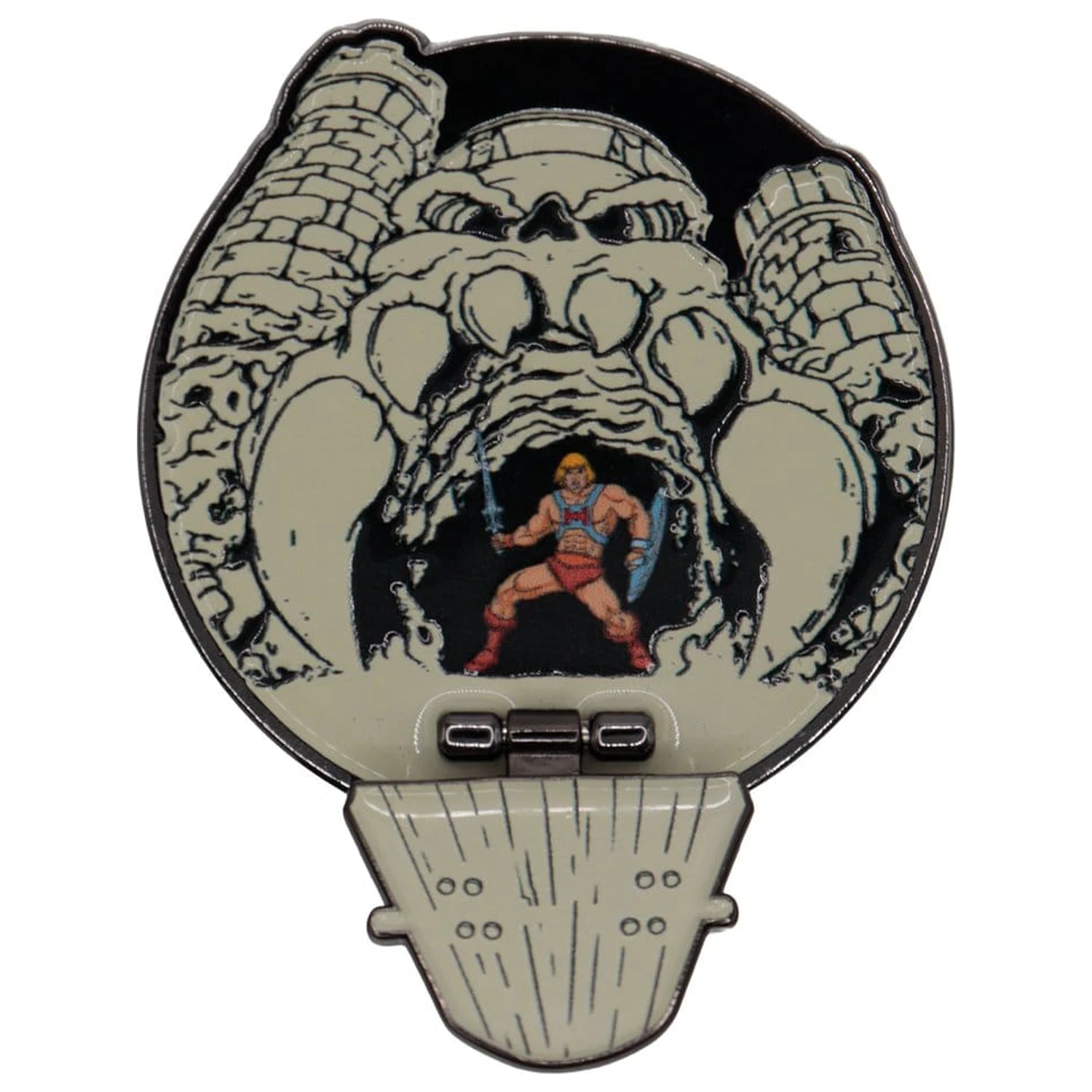 Masters of the Universe emajlirana značka na šarkama Castle Grayskull Limited Edition fotografija proizvoda