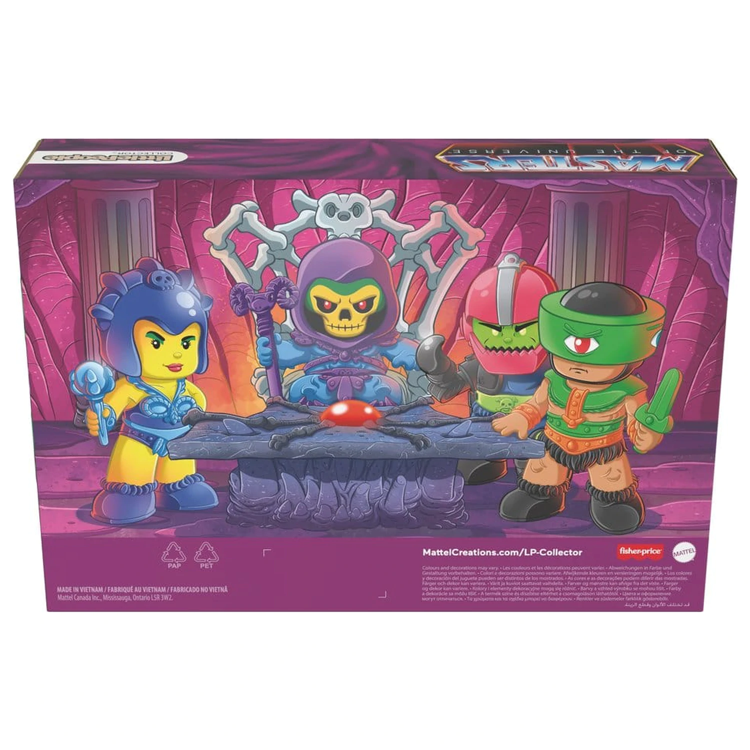 Masters of the Universe Little People Collector mini figura 4-paket Zli ratnici 7 cm fotografija proizvoda