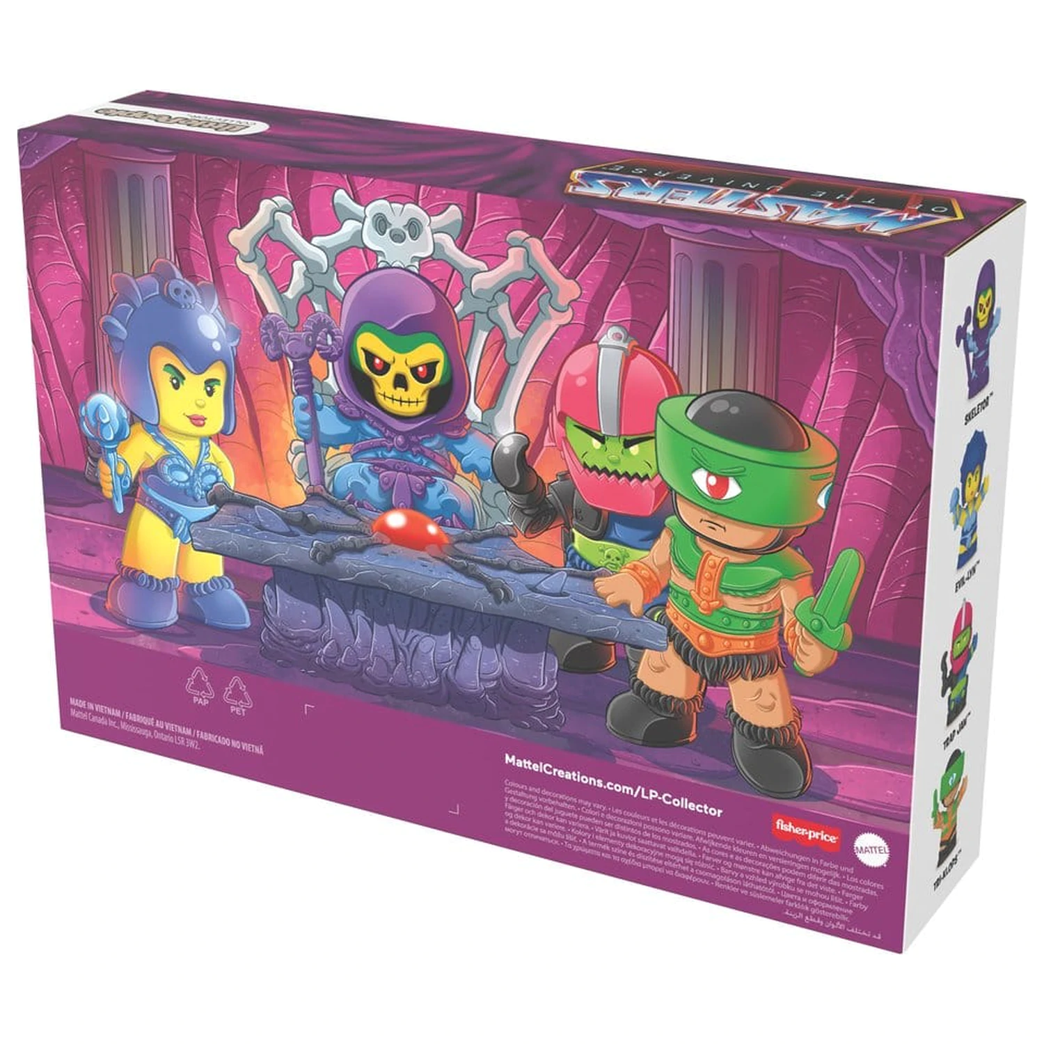 Masters of the Universe Little People Collector mini figura 4-paket Zli ratnici 7 cm fotografija proizvoda