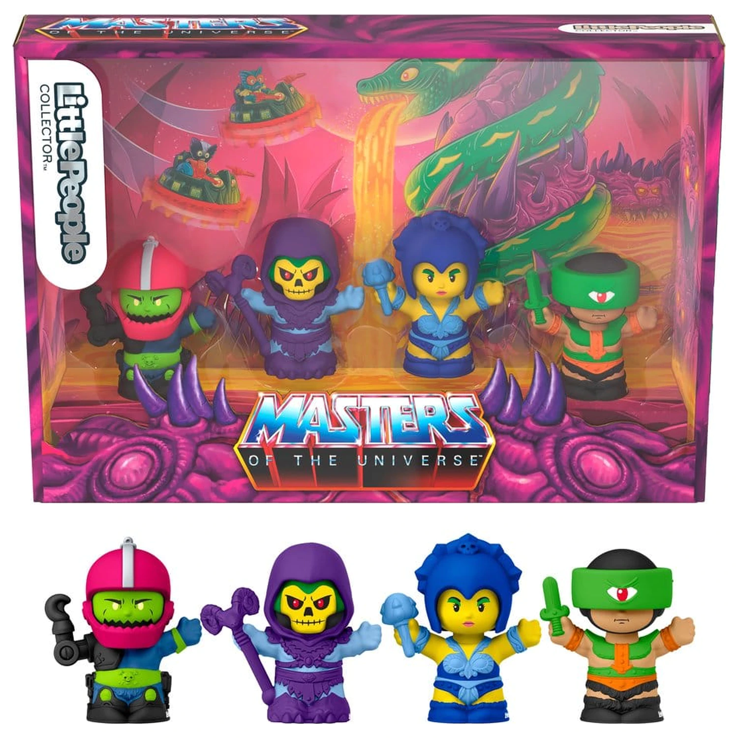Masters of the Universe Little People Collector mini figura 4-paket Zli ratnici 7 cm fotografija proizvoda