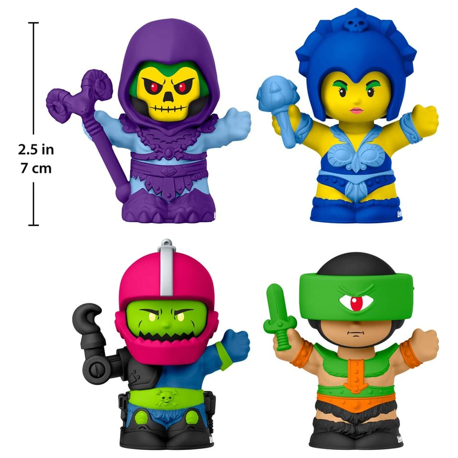 Masters of the Universe Little People Collector mini figura 4-paket Zli ratnici 7 cm fotografija proizvoda