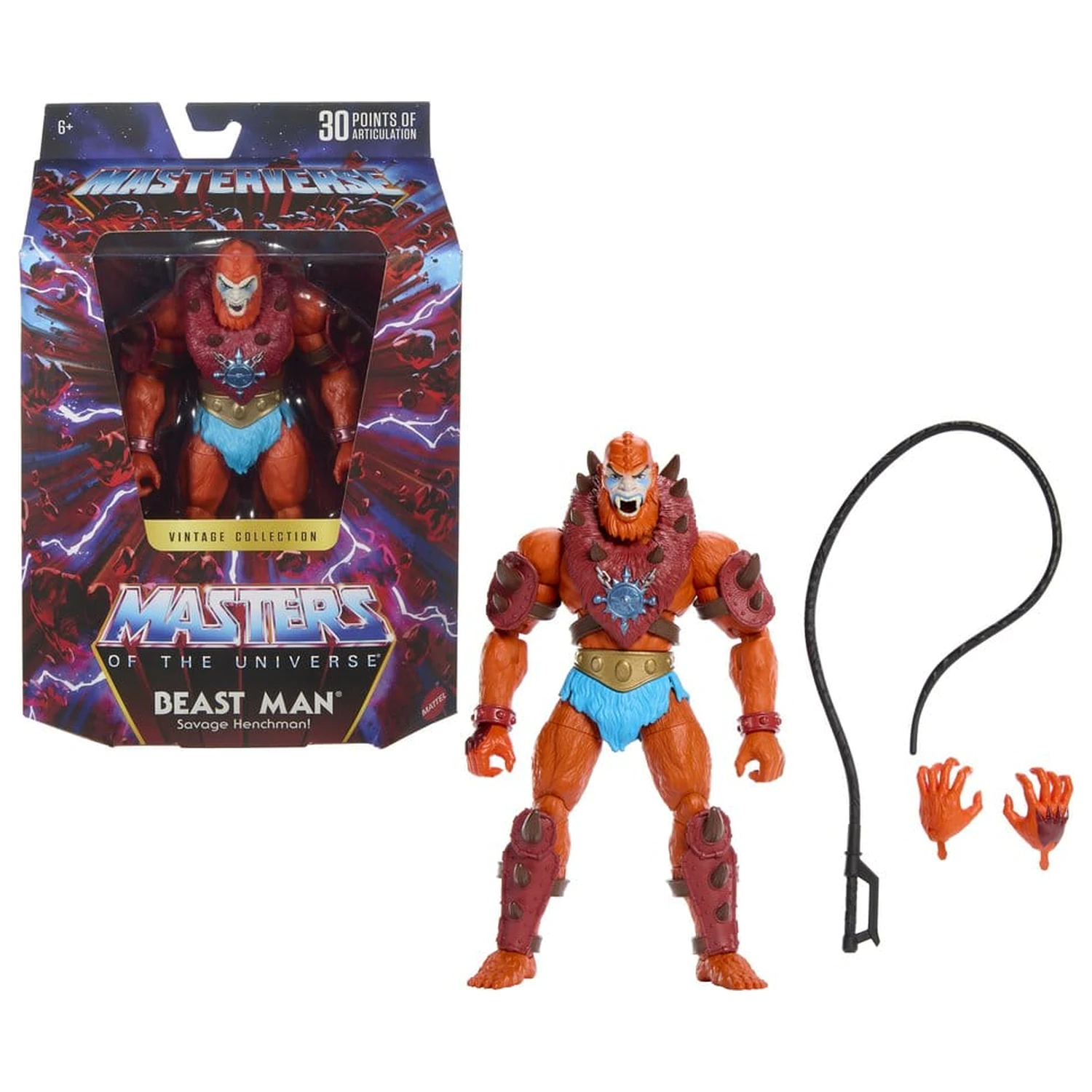 Masters of the Universe Masterverse akcijska figura Vintage kolekcija: Beast Man 18 cm fotografija proizvoda