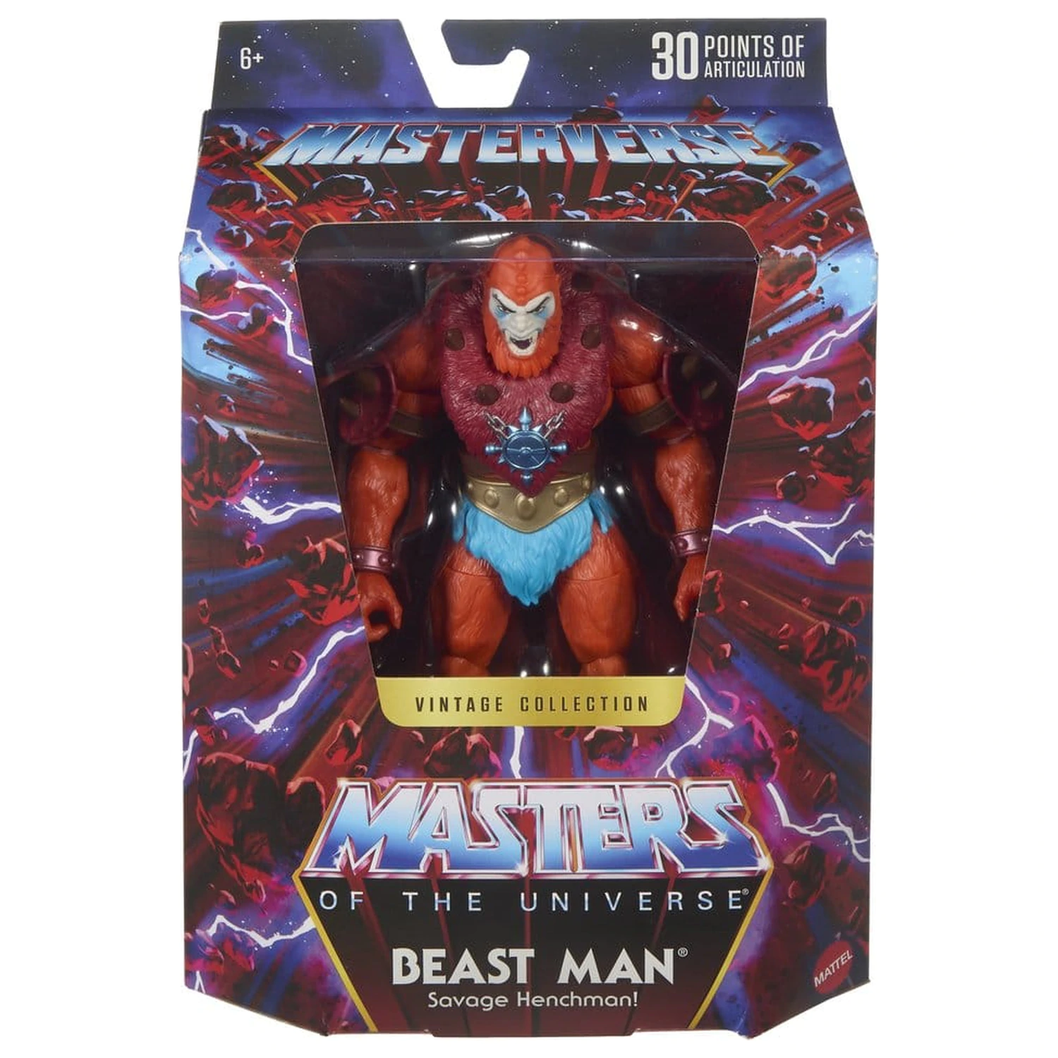 Masters of the Universe Masterverse akcijska figura Vintage kolekcija: Beast Man 18 cm fotografija proizvoda