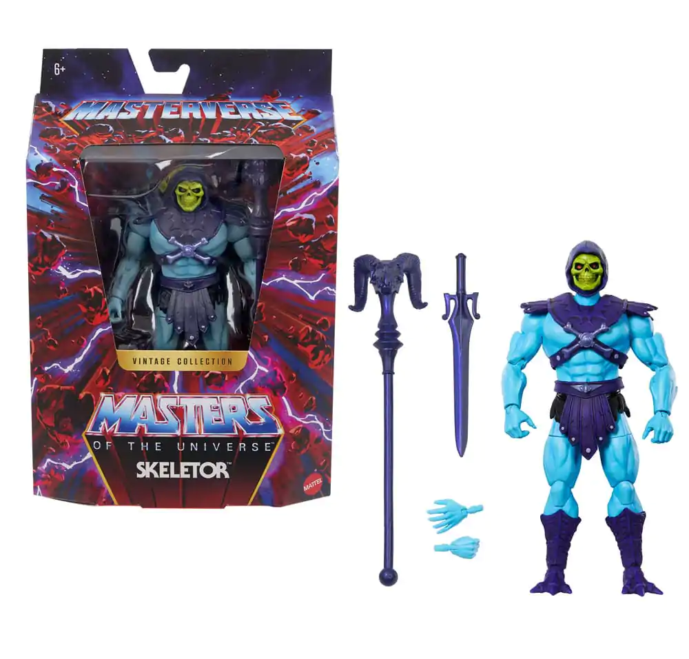 Masters of the Universe Masterverse Vintage Collection akcijska figura Skeletor 18 cm fotografija proizvoda