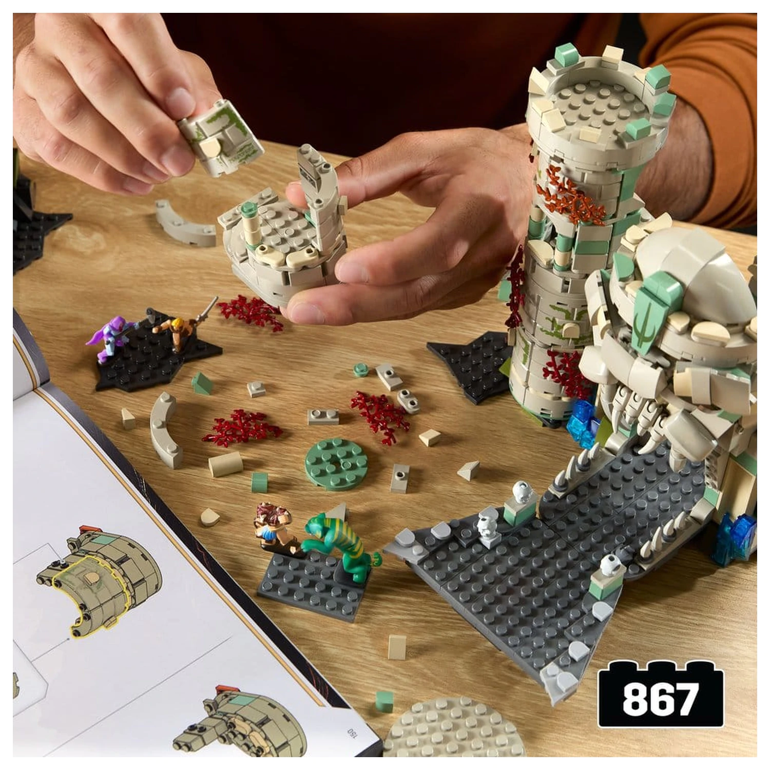 Masters of the Universe Mattel Brick Shop Komplet za izgradnju Dvorac Grayskull fotografija proizvoda
