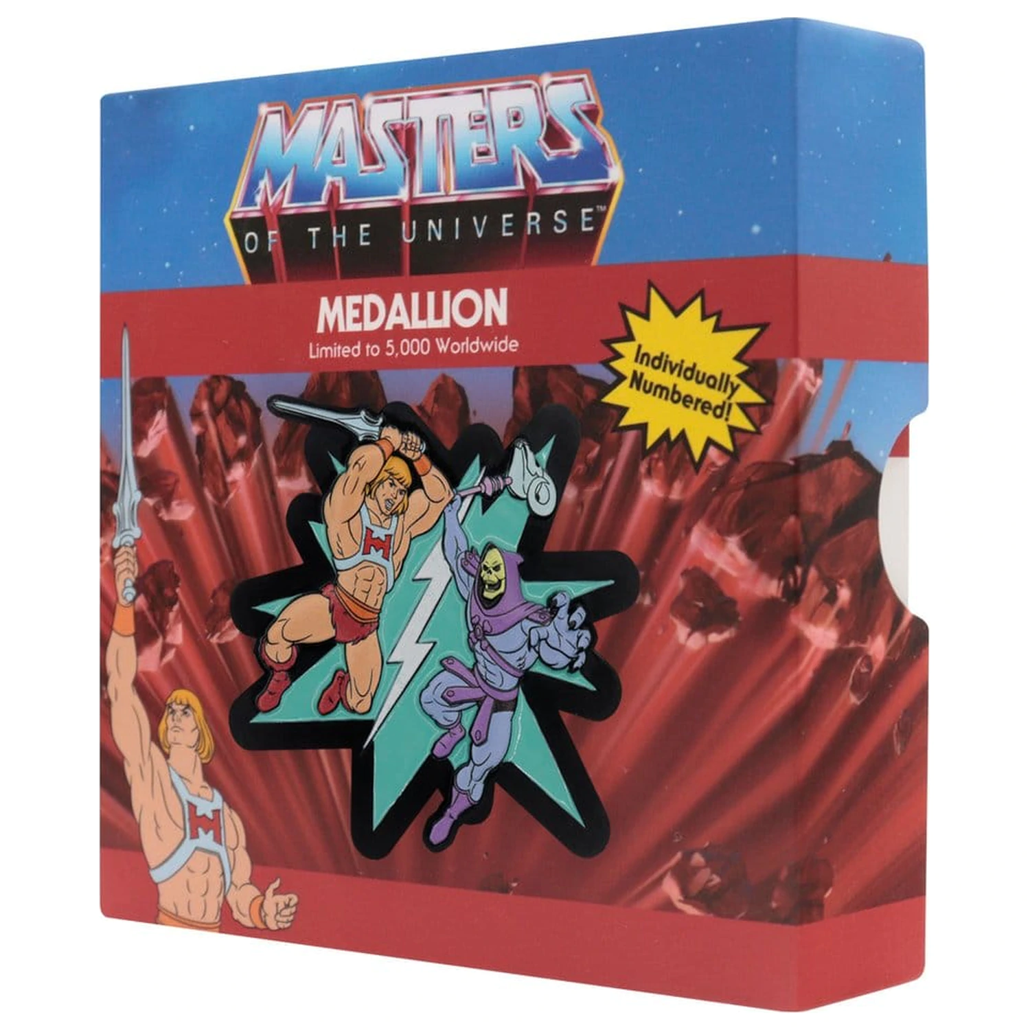Masters of the Universe Medaljon He-Man vs Skeletor Limited Edition fotografija proizvoda