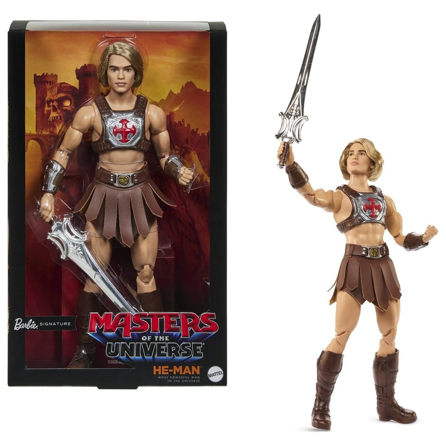Masters of the Universe Movie 2026 Barbie Signature lutka He-Man 30 cm fotografija proizvoda