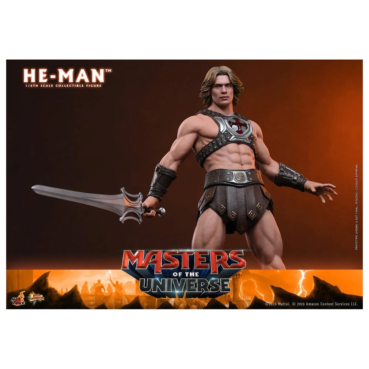 Masters of the Universe Movie Masterpiece akcijska figura 1/6 He-Man 31 cm fotografija proizvoda