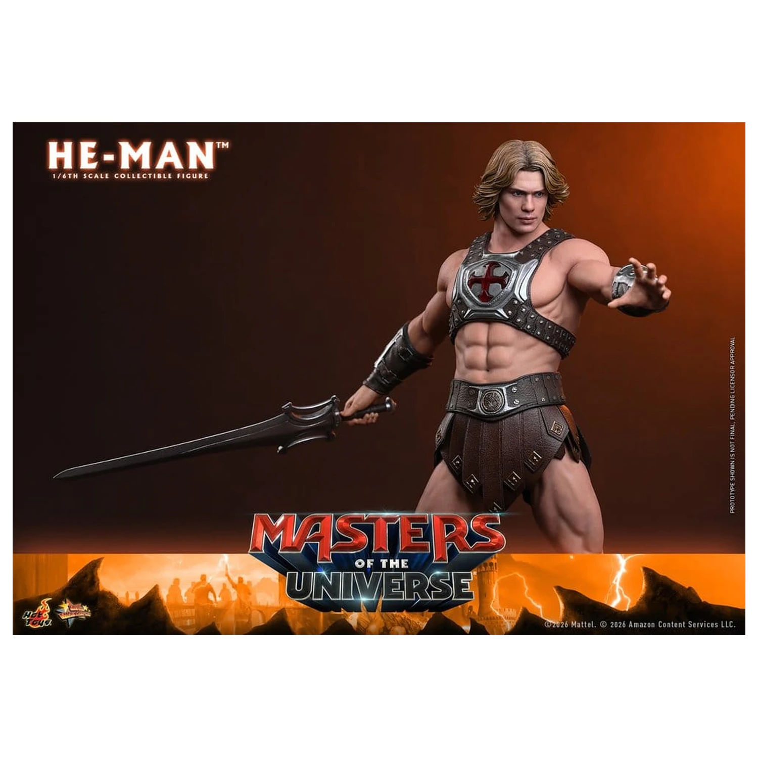 Masters of the Universe Movie Masterpiece akcijska figura 1/6 He-Man 31 cm fotografija proizvoda