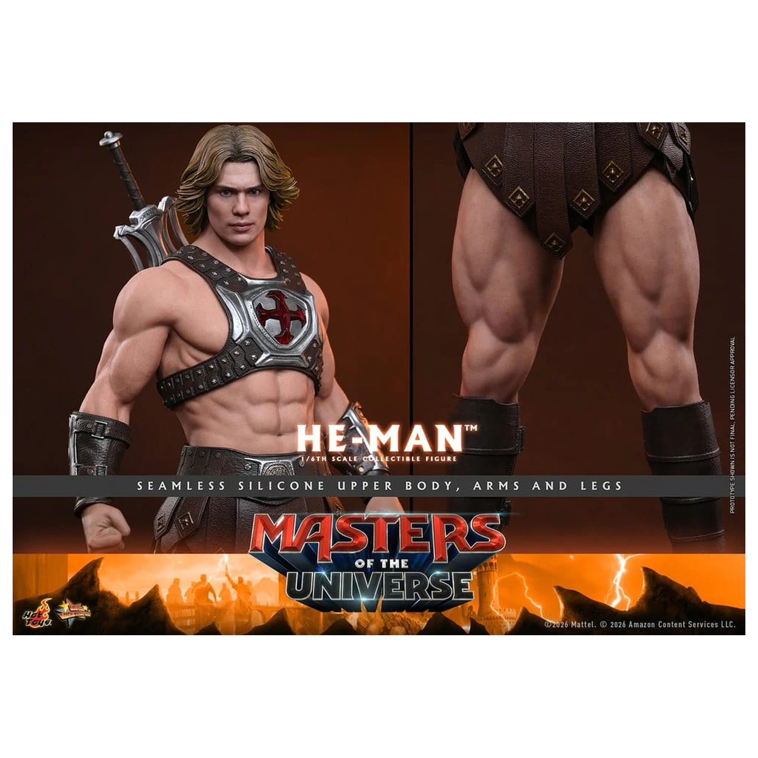 Masters of the Universe Movie Masterpiece akcijska figura 1/6 He-Man 31 cm fotografija proizvoda