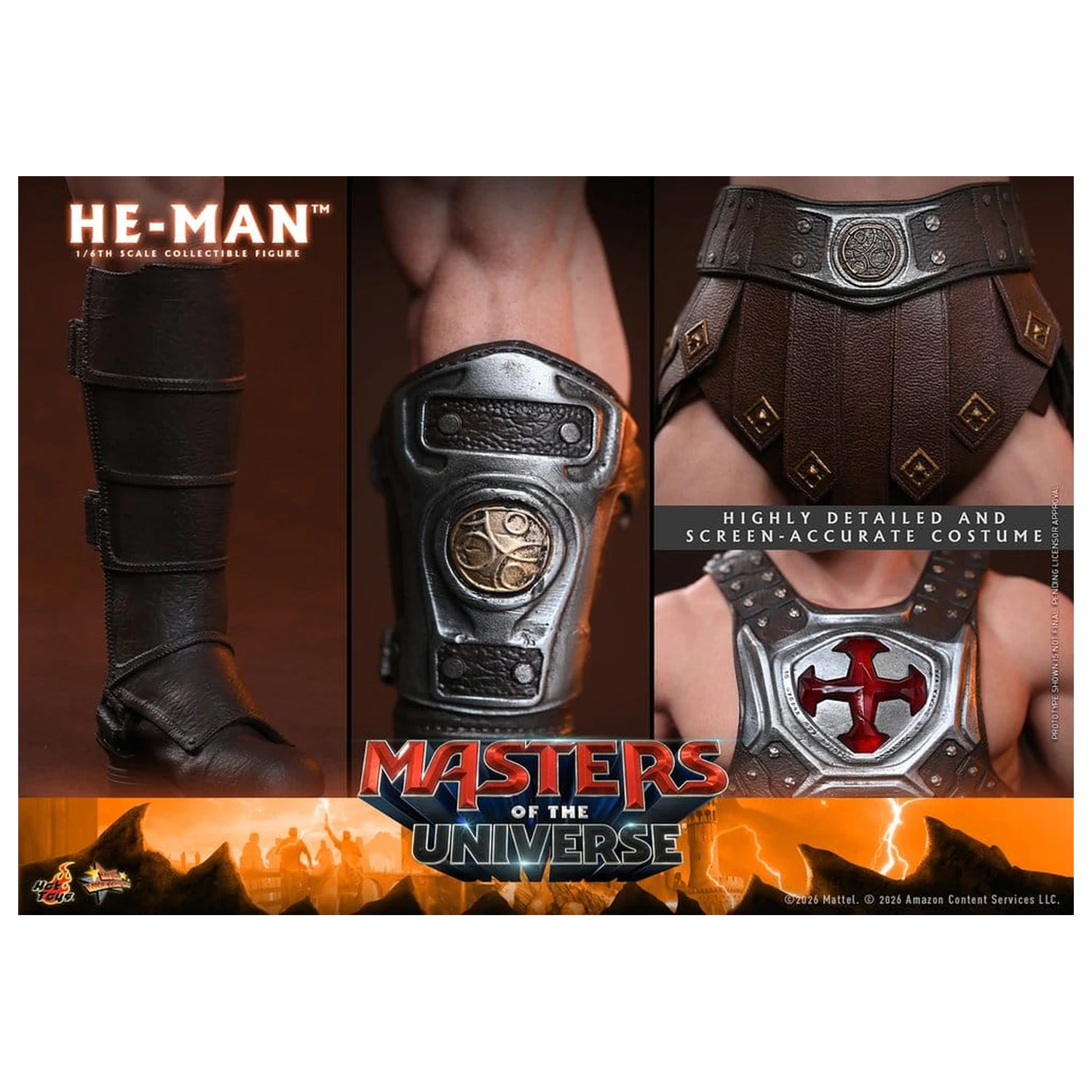 Masters of the Universe Movie Masterpiece akcijska figura 1/6 He-Man 31 cm fotografija proizvoda