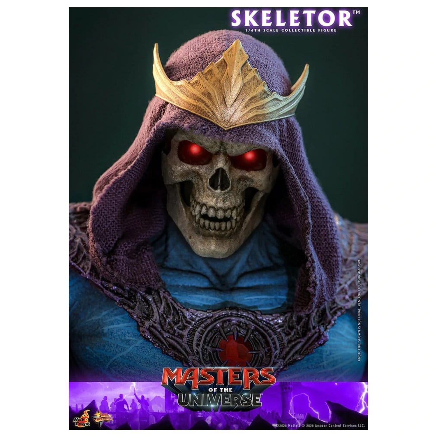 Masters of the Universe Movie Masterpiece akcijska figura 1/6 Skeletor 31 cm fotografija proizvoda