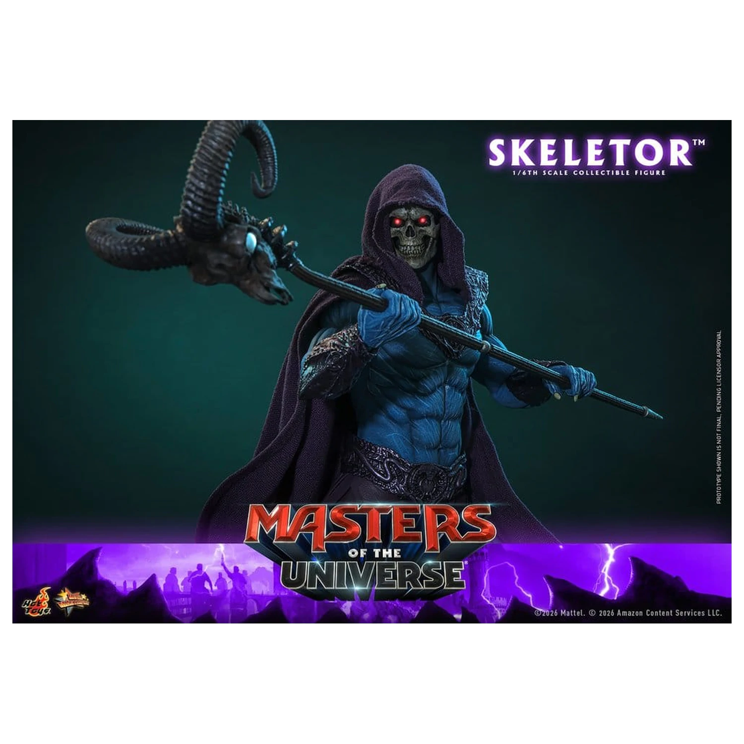 Masters of the Universe Movie Masterpiece akcijska figura 1/6 Skeletor 31 cm fotografija proizvoda
