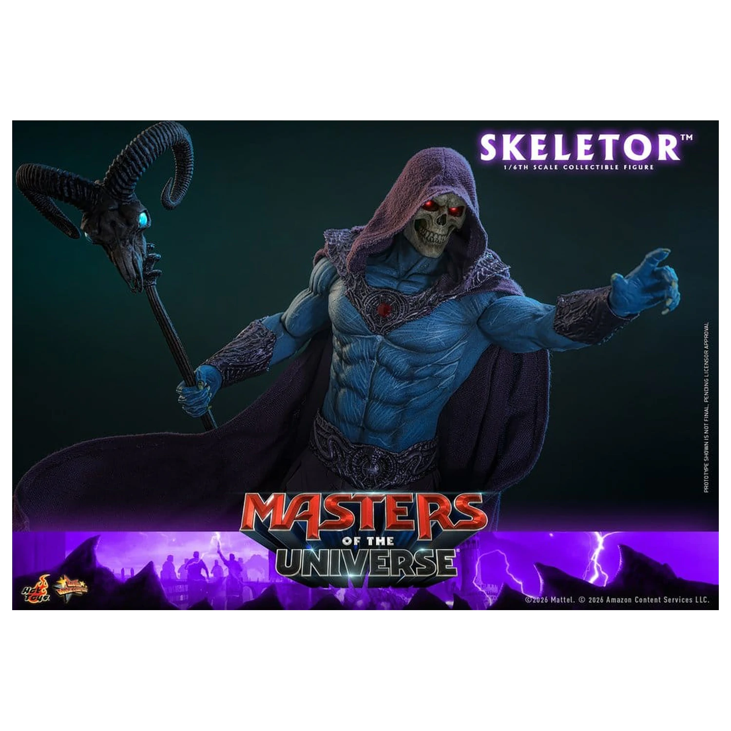 Masters of the Universe Movie Masterpiece akcijska figura 1/6 Skeletor 31 cm fotografija proizvoda