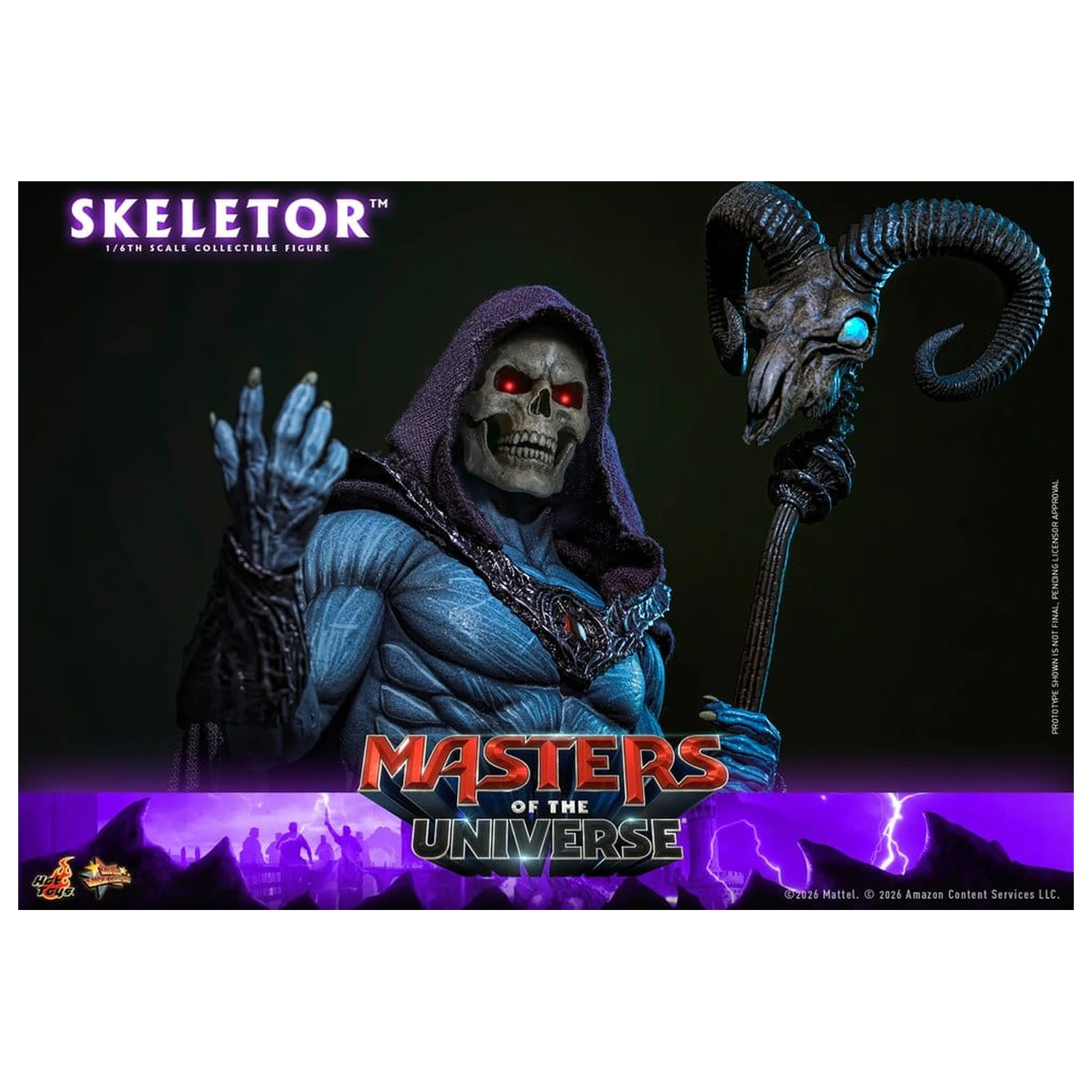Masters of the Universe Movie Masterpiece akcijska figura 1/6 Skeletor 31 cm fotografija proizvoda