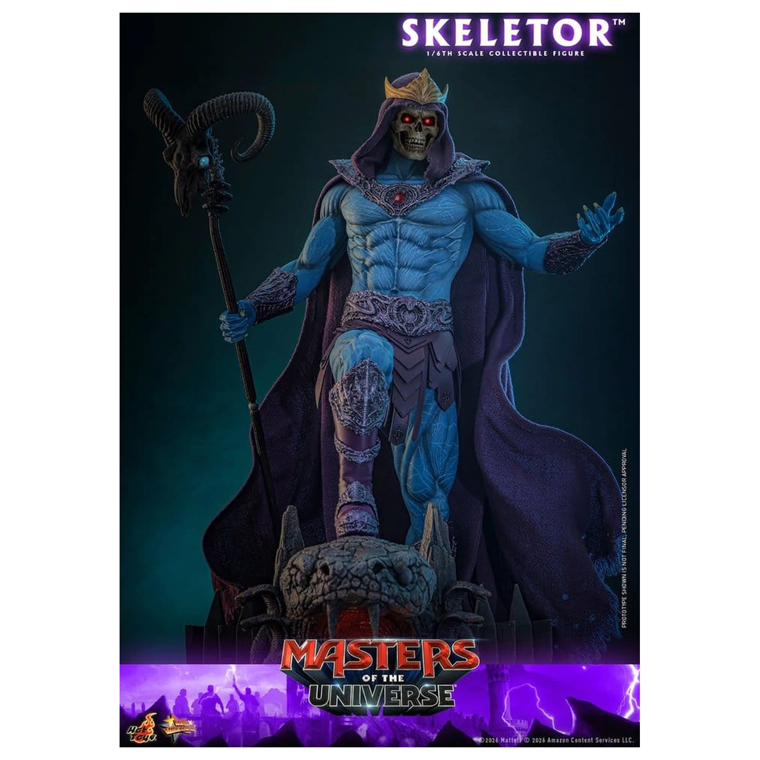 Masters of the Universe Movie Masterpiece akcijska figura 1/6 Skeletor 31 cm fotografija proizvoda