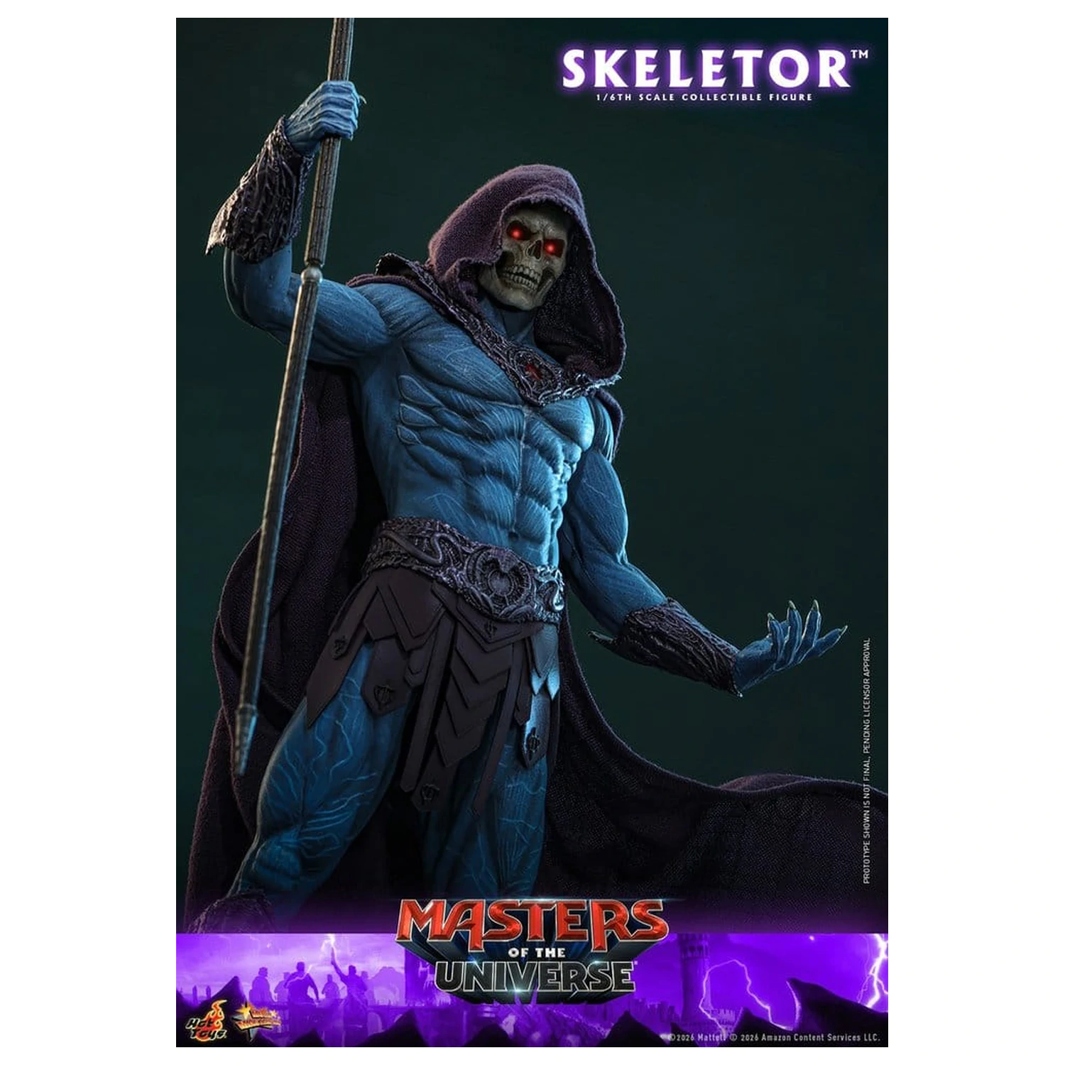 Masters of the Universe Movie Masterpiece akcijska figura 1/6 Skeletor 31 cm fotografija proizvoda