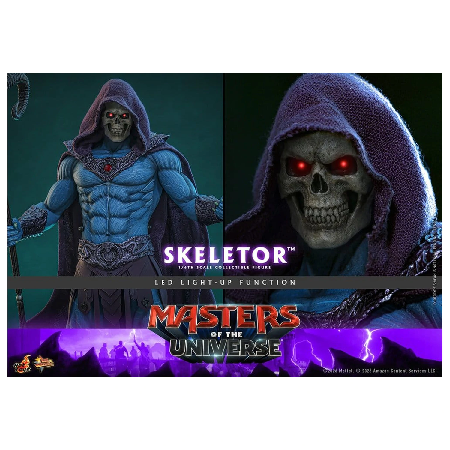 Masters of the Universe Movie Masterpiece akcijska figura 1/6 Skeletor 31 cm fotografija proizvoda