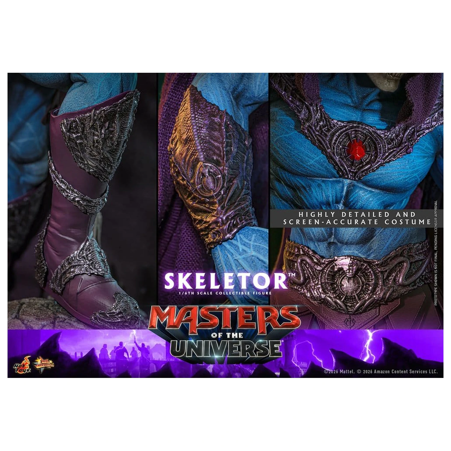 Masters of the Universe Movie Masterpiece akcijska figura 1/6 Skeletor 31 cm fotografija proizvoda
