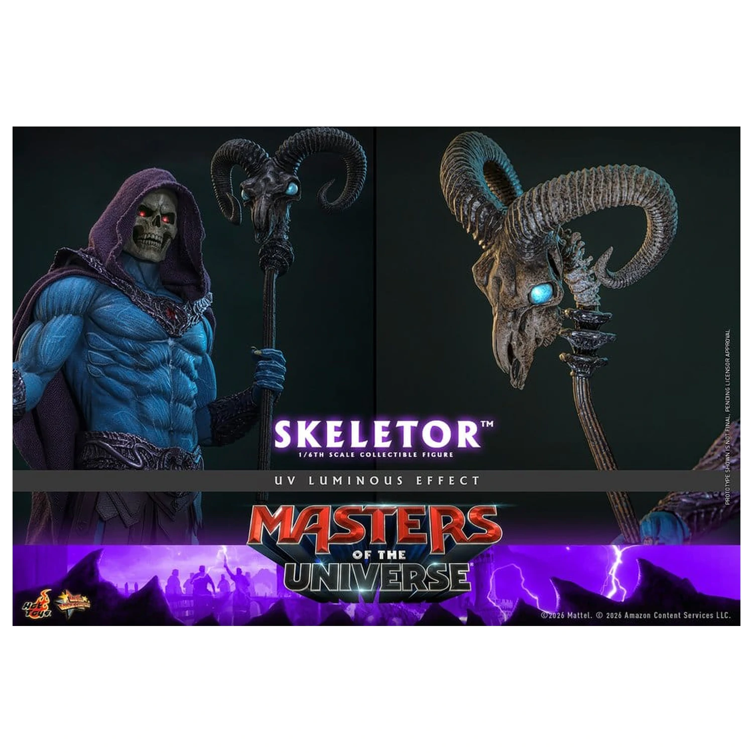 Masters of the Universe Movie Masterpiece akcijska figura 1/6 Skeletor 31 cm fotografija proizvoda