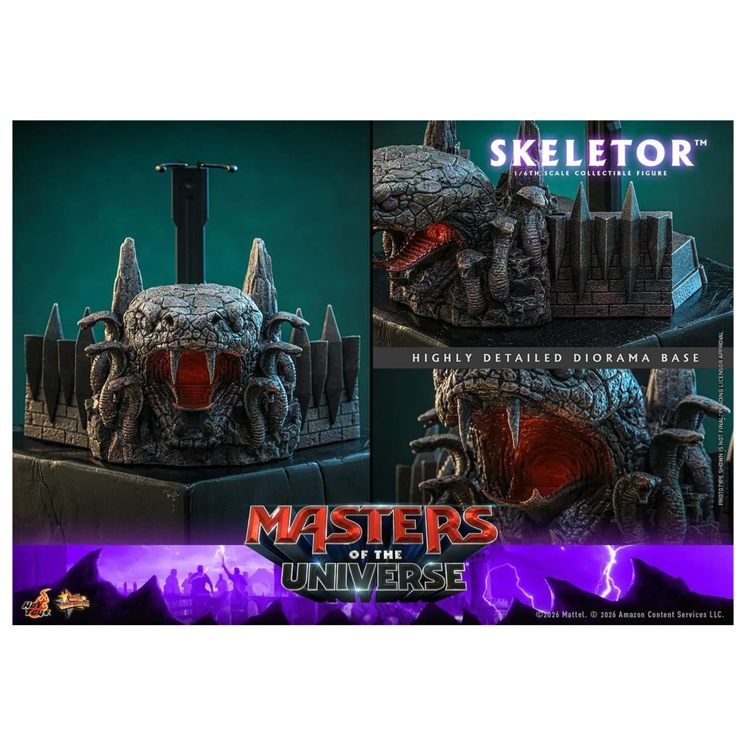 Masters of the Universe Movie Masterpiece akcijska figura 1/6 Skeletor 31 cm fotografija proizvoda