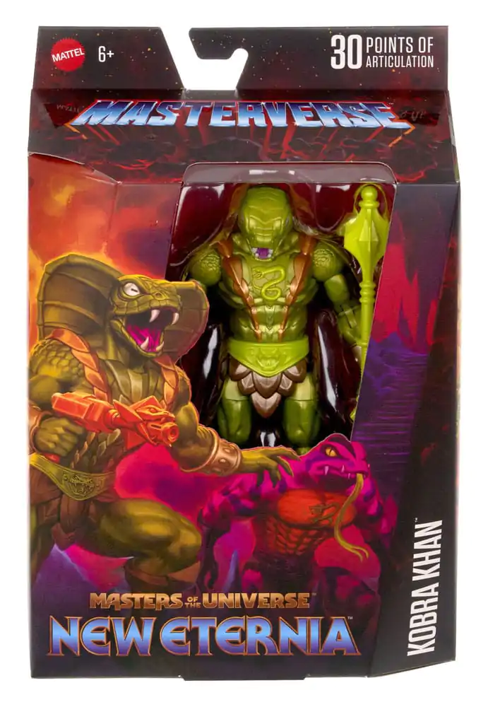 Masters of the Universe New Eternia Akcijska figura Kobra Khan 18 cm fotografija proizvoda