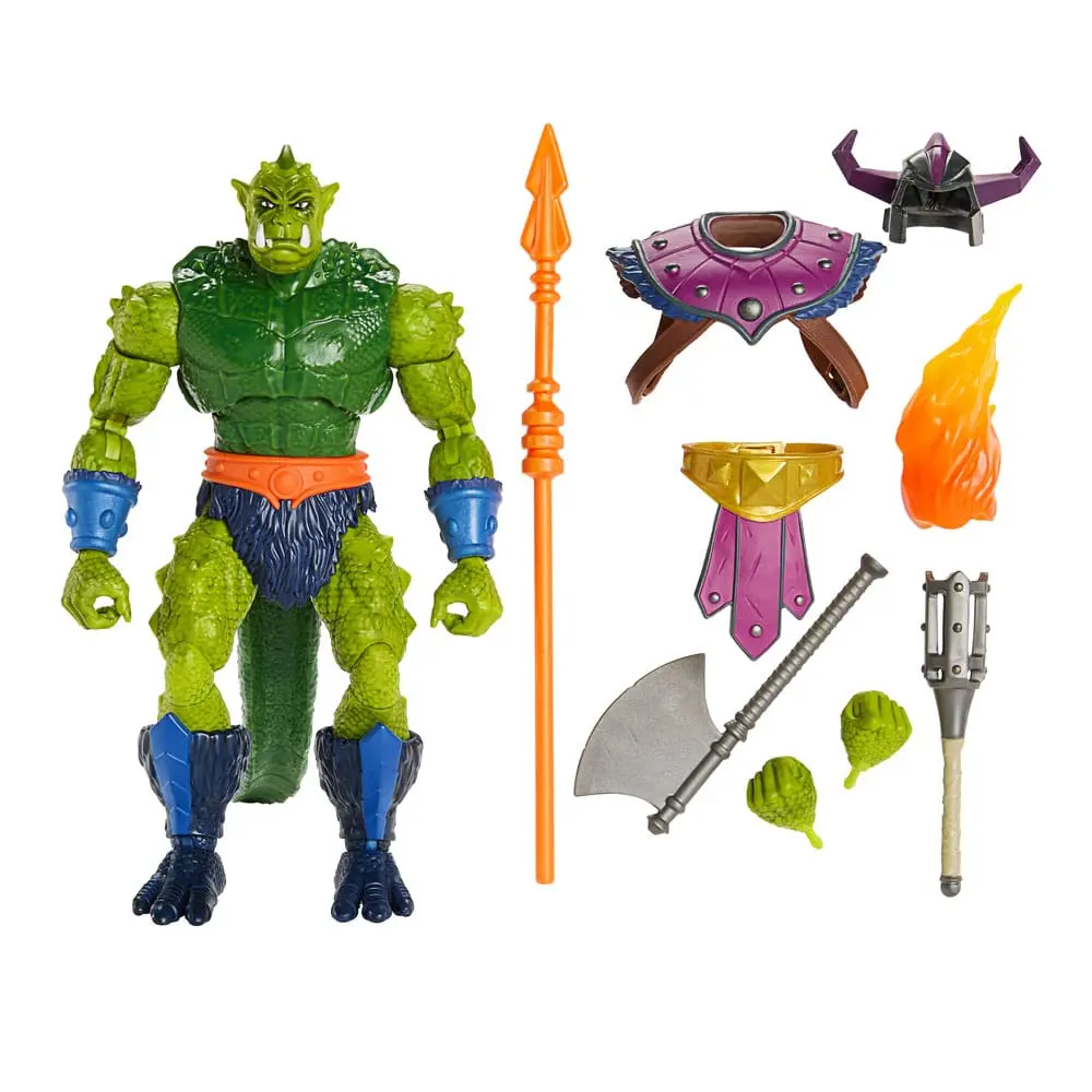 Masters of the Universe: New Eternia Masterverse Deluxe akcijska figura Whiplash 21 cm fotografija proizvoda