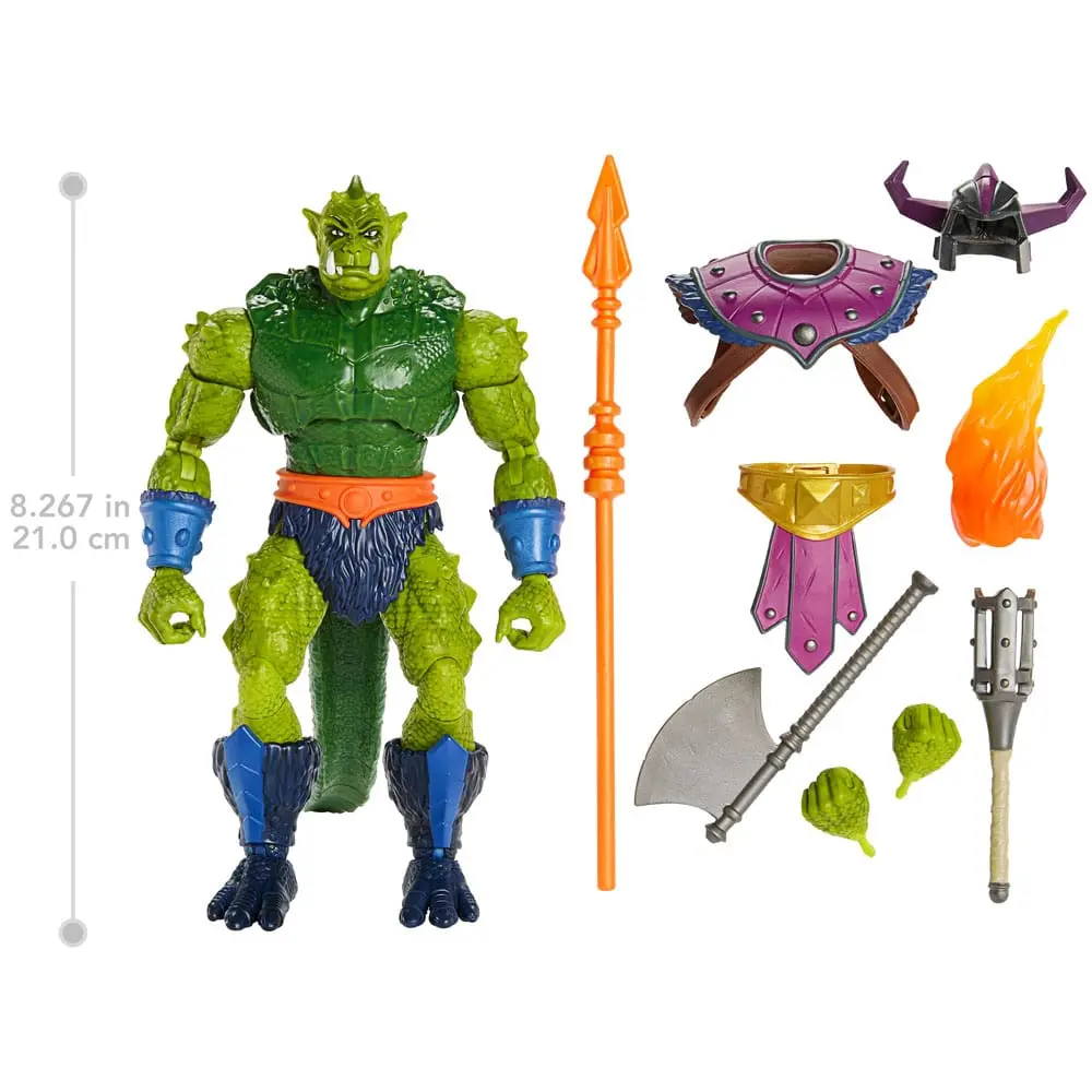 Masters of the Universe: New Eternia Masterverse Deluxe akcijska figura Whiplash 21 cm fotografija proizvoda