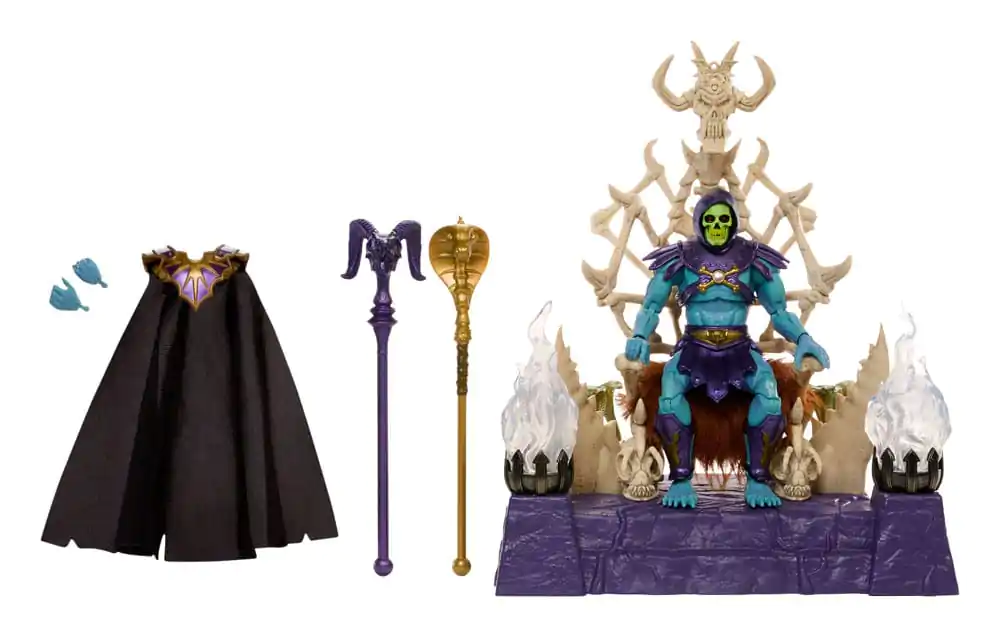 Masters of the Universe: New Eternia Masterverse akcijska figura Skeletor & Throne 18 cm fotografija proizvoda