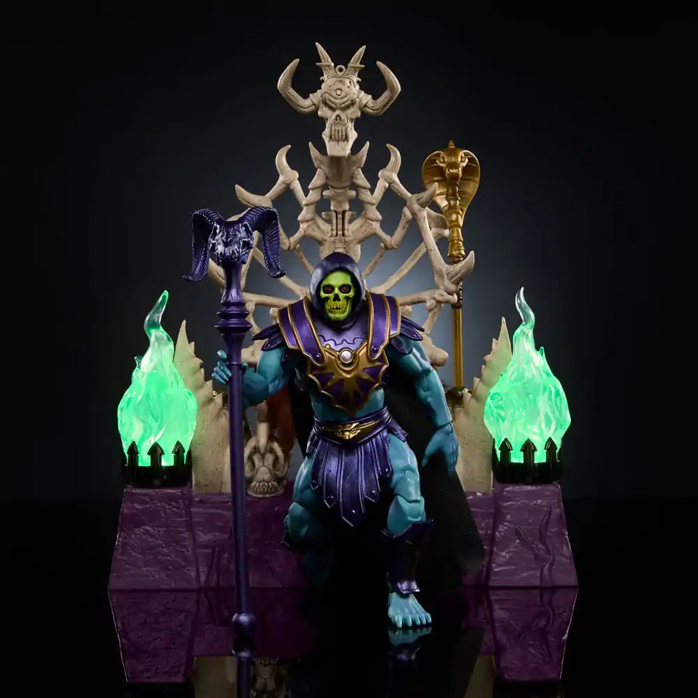 Masters of the Universe: New Eternia Masterverse akcijska figura Skeletor & Throne 18 cm fotografija proizvoda