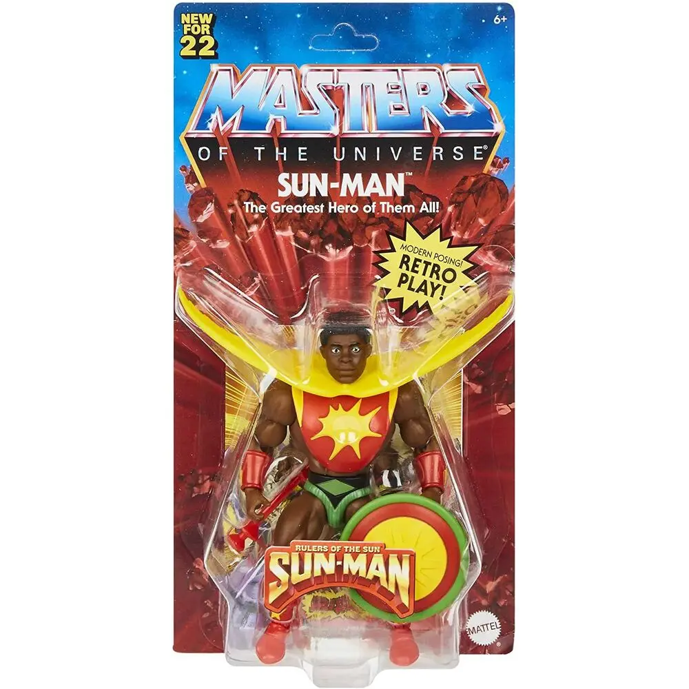 Masters of the Universe Origins akcijska figura 2022 Sun-Man 14 cm fotografija proizvoda