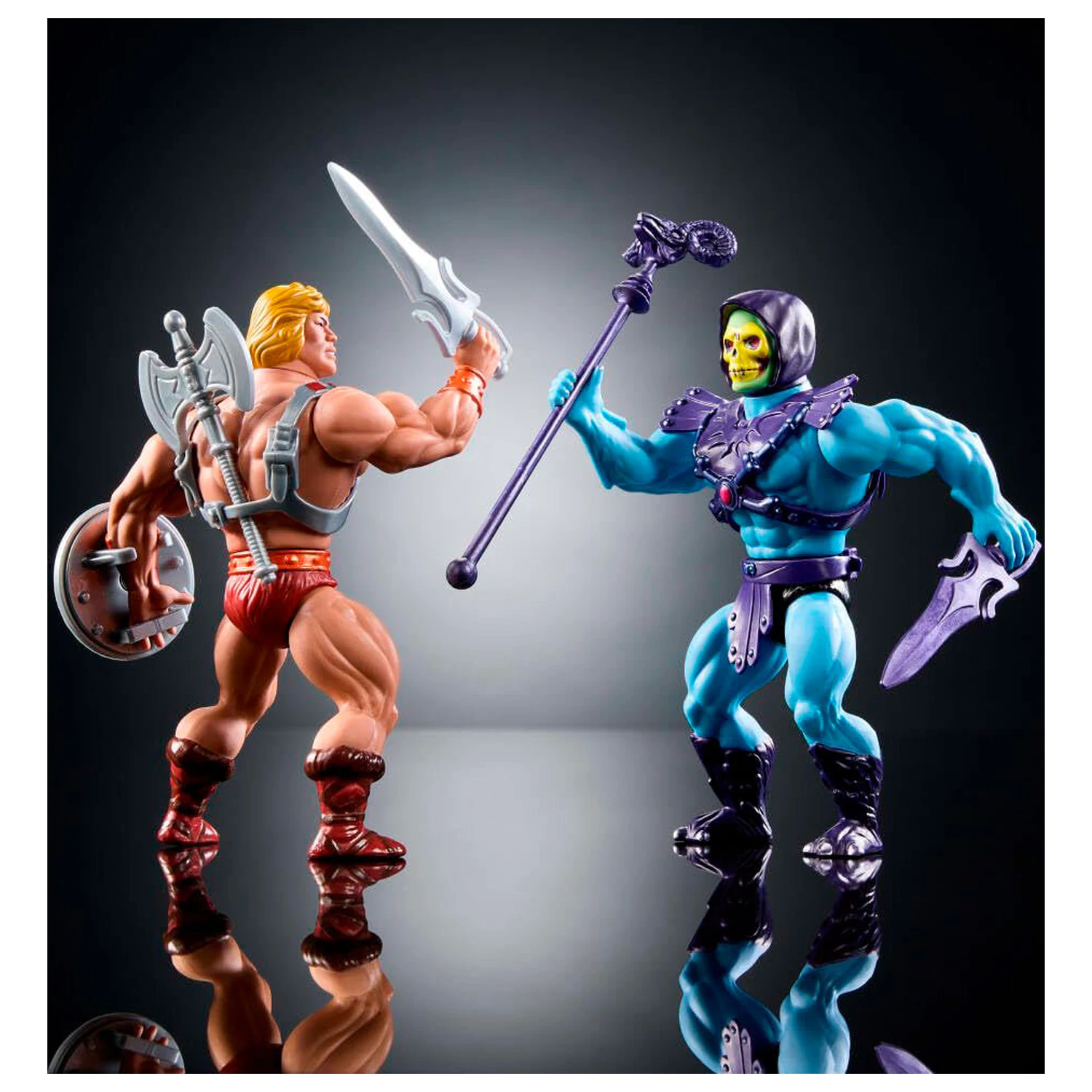 Masters of the Universe Origins 80 Anniversary Mattel He-Man and Skeletor set od 2 figurice 14 cm fotografija proizvoda