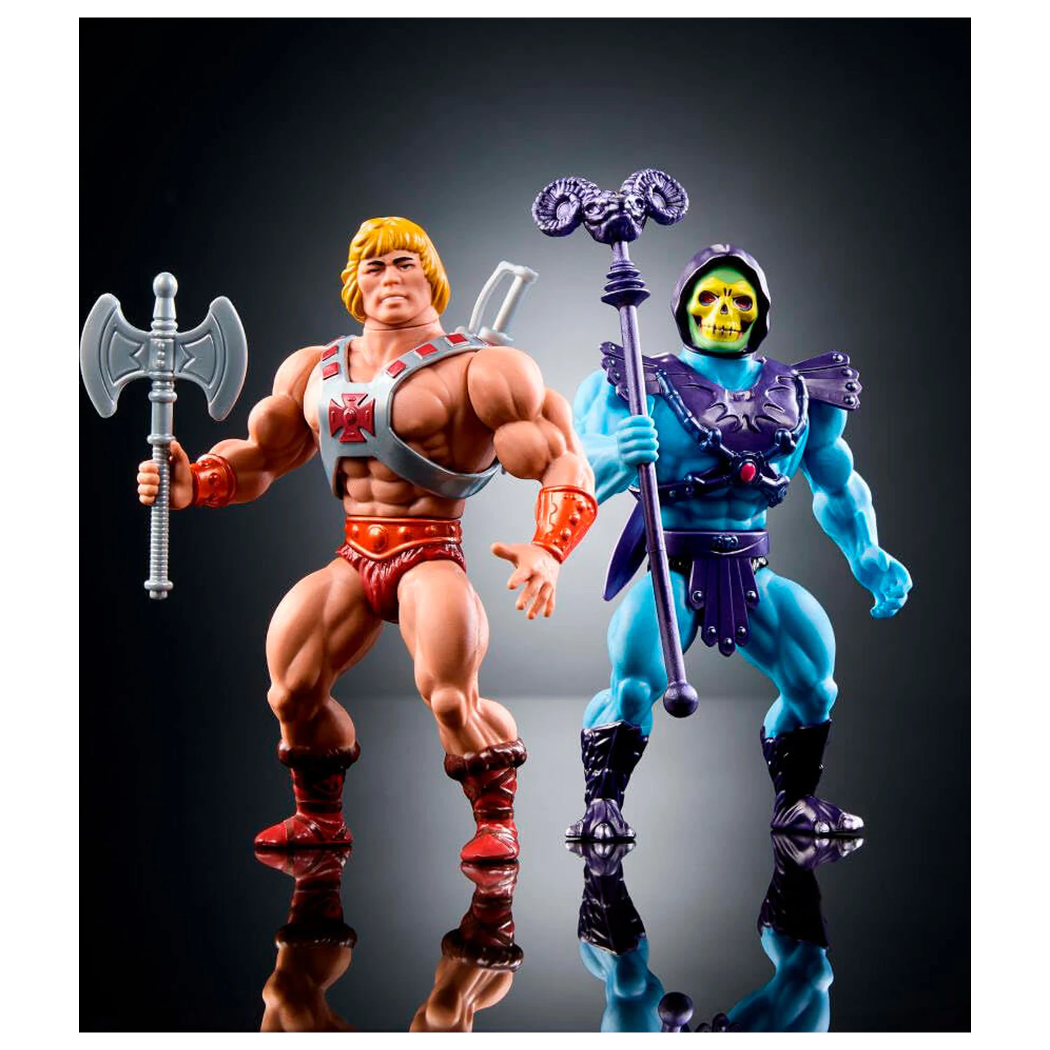 Masters of the Universe Origins 80 Anniversary Mattel He-Man and Skeletor set od 2 figurice 14 cm fotografija proizvoda