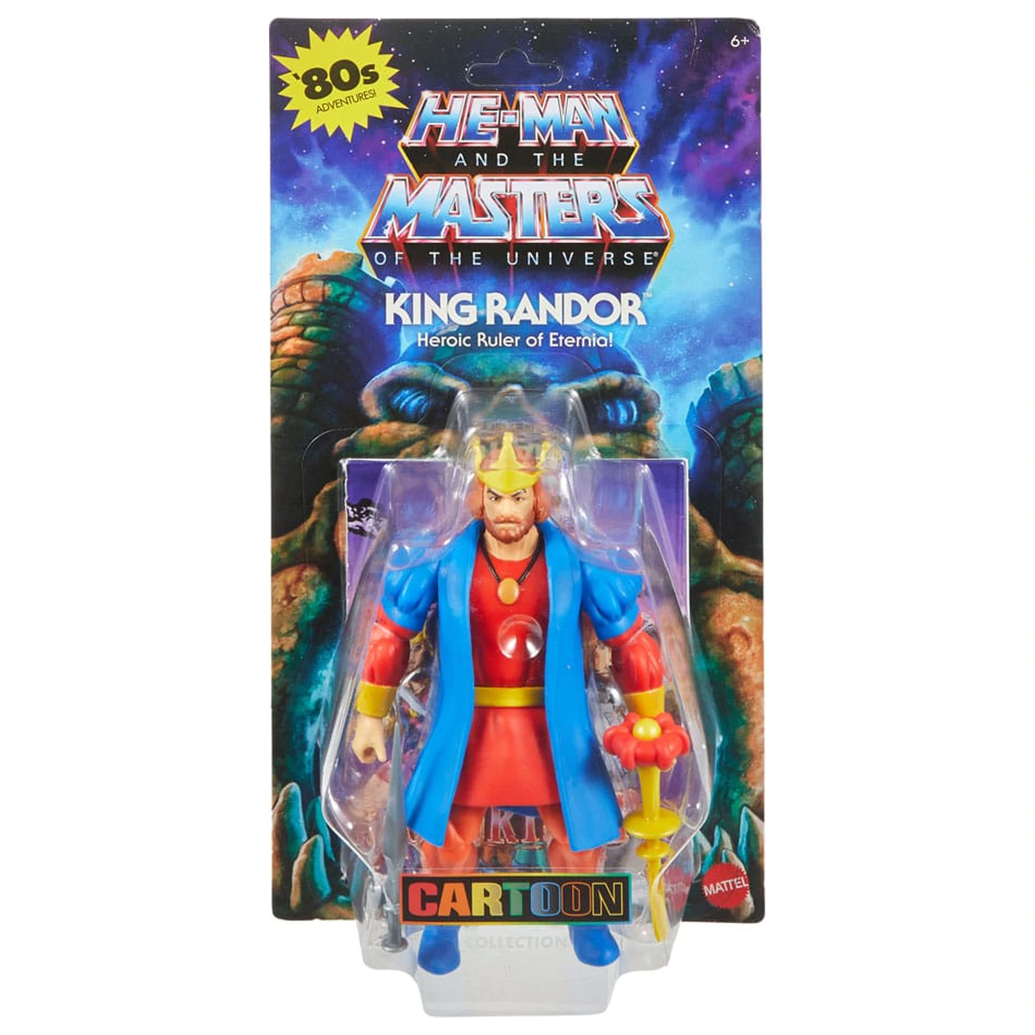 Masters of the Universe Origins akcijska figura Cartoon Collection: King Randor 14 cm fotografija proizvoda