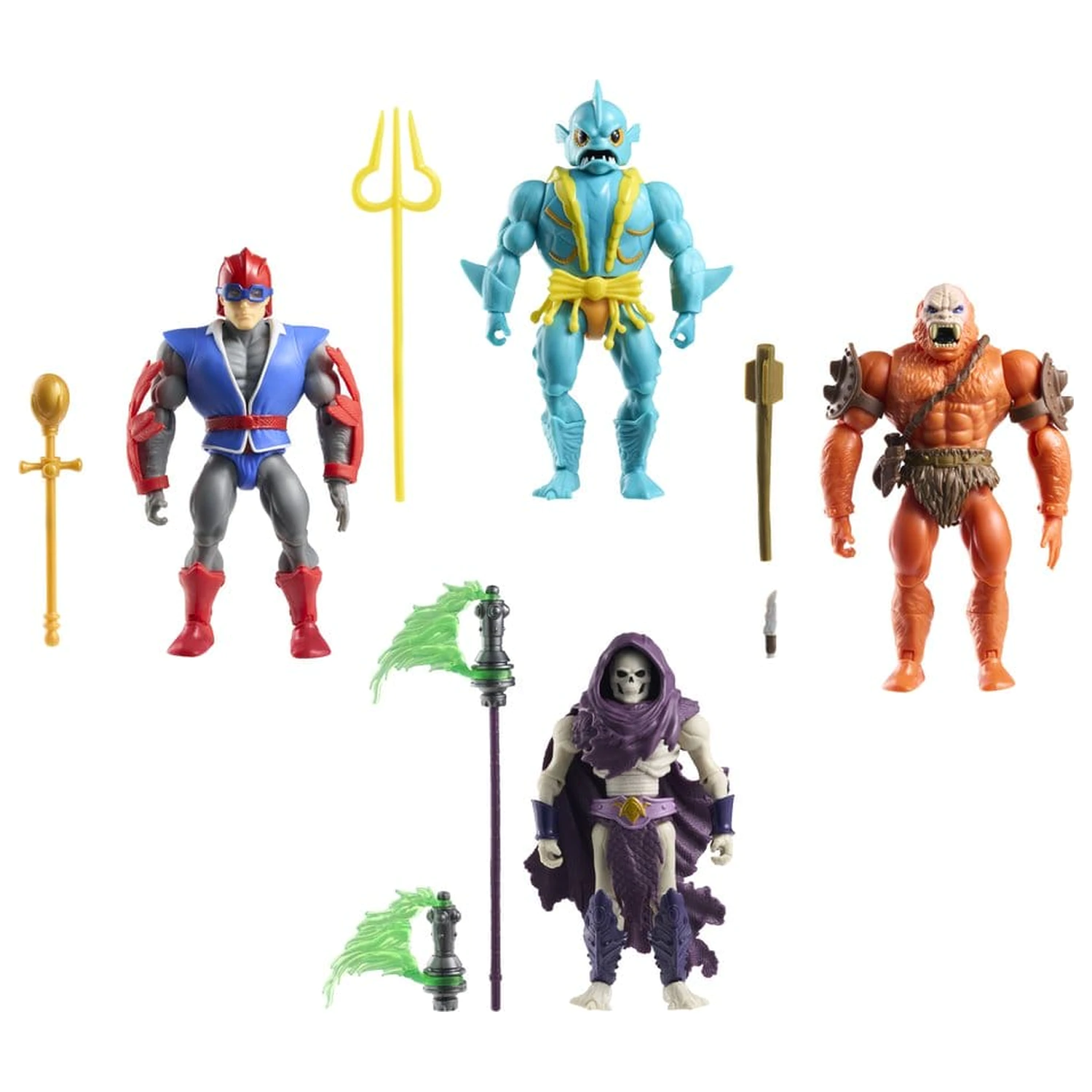 Masters of the Universe Origins akcijske figure 4-paket Battle for Subternia 14 cm fotografija proizvoda