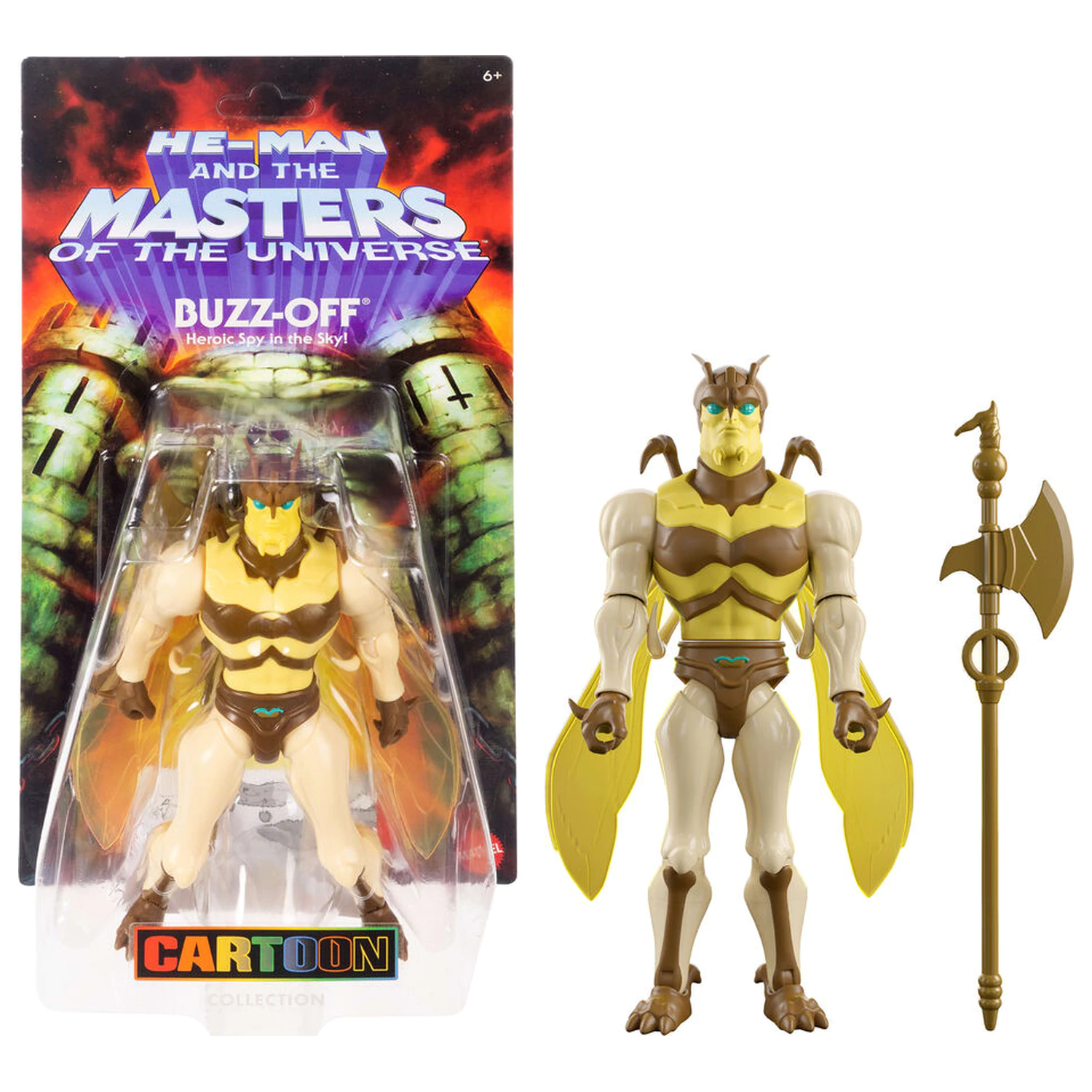 Masters of the Universe Origins Cartoon Collection Buzz Off figura 14cm fotografija proizvoda
