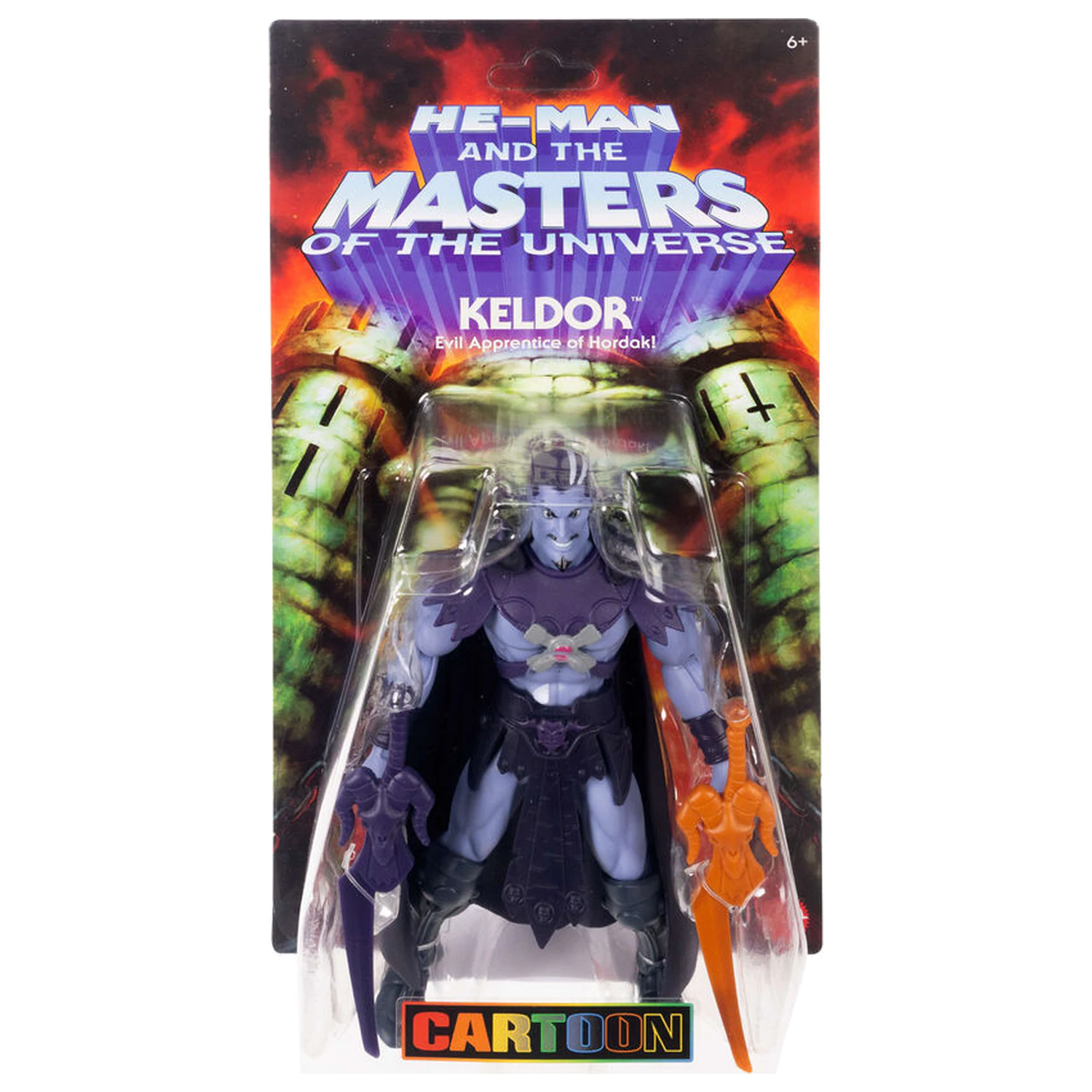 Masters of the Universe Origins Cartoon Collection Keldor figura 14cm fotografija proizvoda