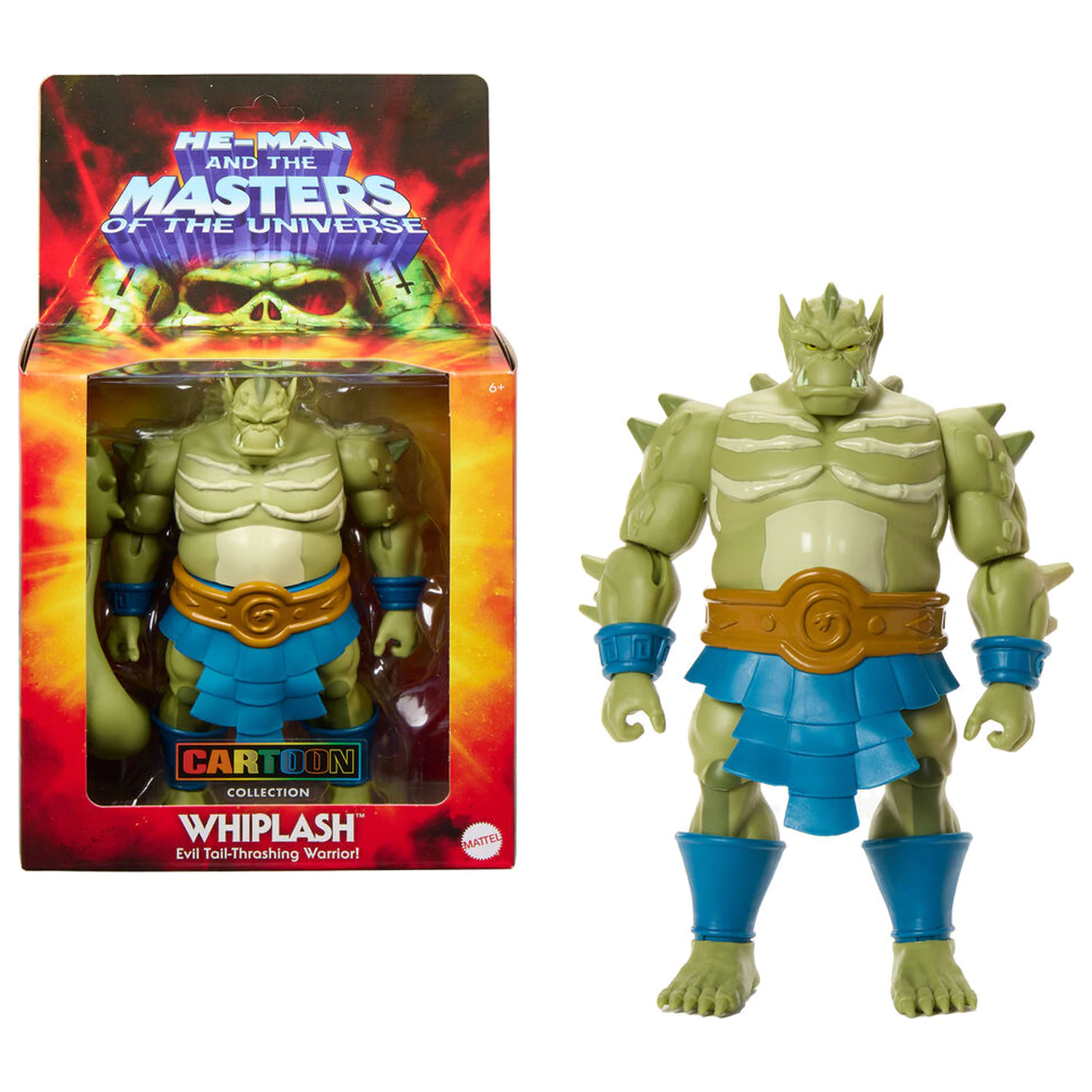 Masters of the Universe Origins Cartoon Collection Whiplash Deluxe figura 14cm fotografija proizvoda