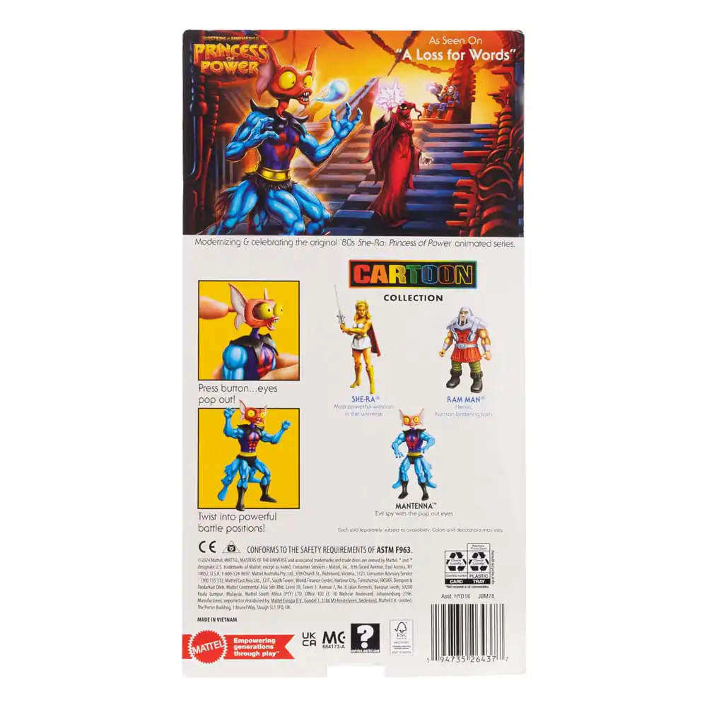 Masters of the Universe Origins akcijska figura Mantenna 14 cm fotografija proizvoda