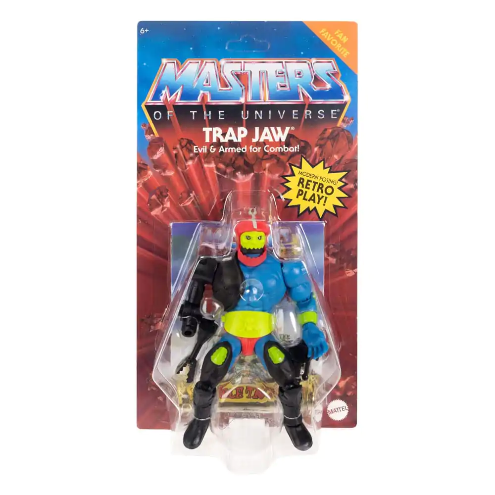 Masters of the Universe Origins akcijska figura Trap Jaw 14 cm fotografija proizvoda