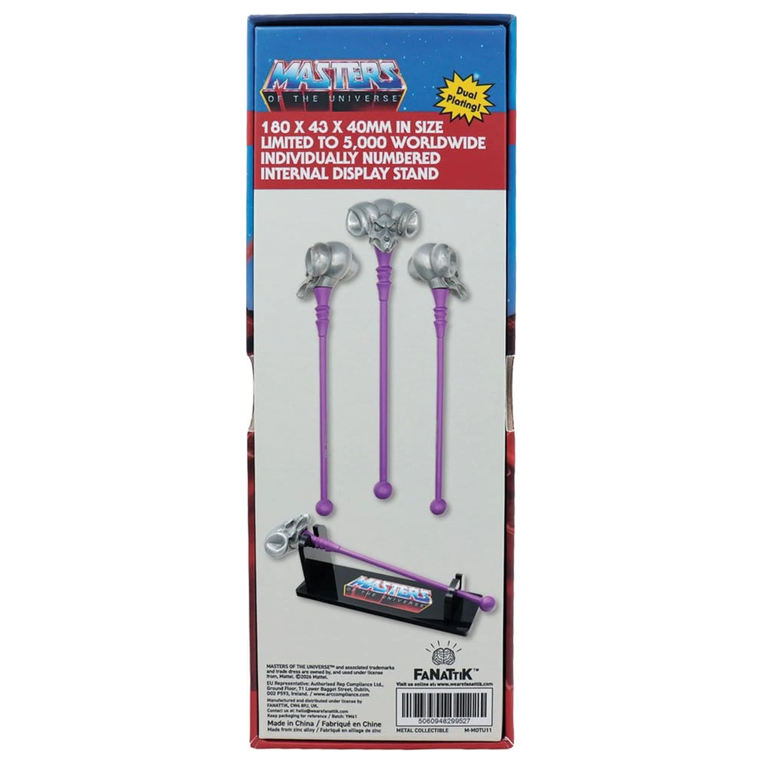 Masters of the Universe Replika minijaturnog Havoc Staffa Ograničeno izdanje 18 cm fotografija proizvoda