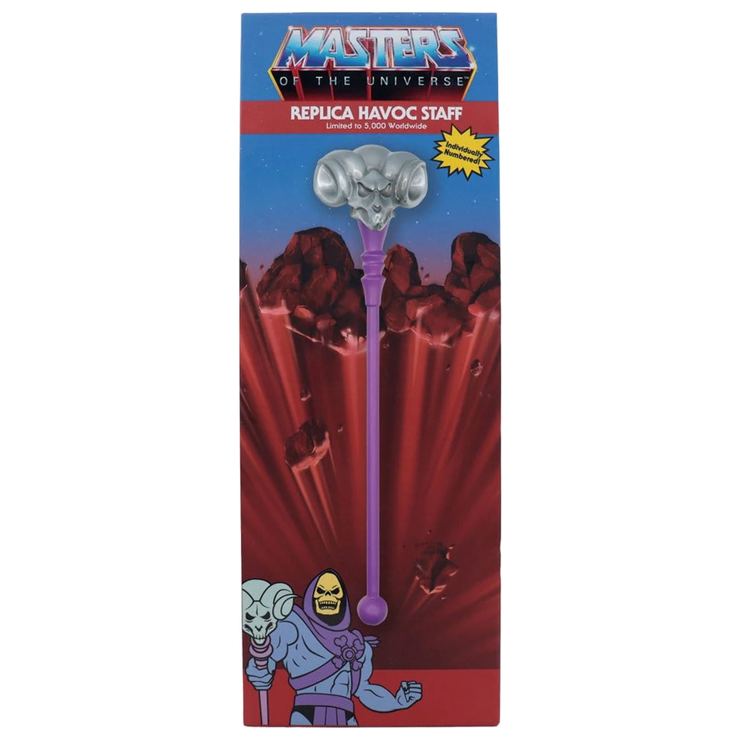 Masters of the Universe Replika minijaturnog Havoc Staffa Ograničeno izdanje 18 cm fotografija proizvoda