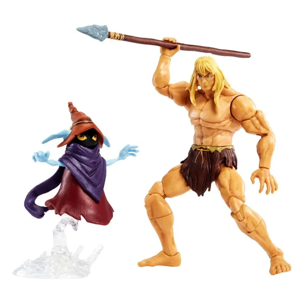 Masters of the Universe: Revelation Masterverse akcijske figure 2022 Deluxe Savage He-Man & Orko 18 cm fotografija proizvoda