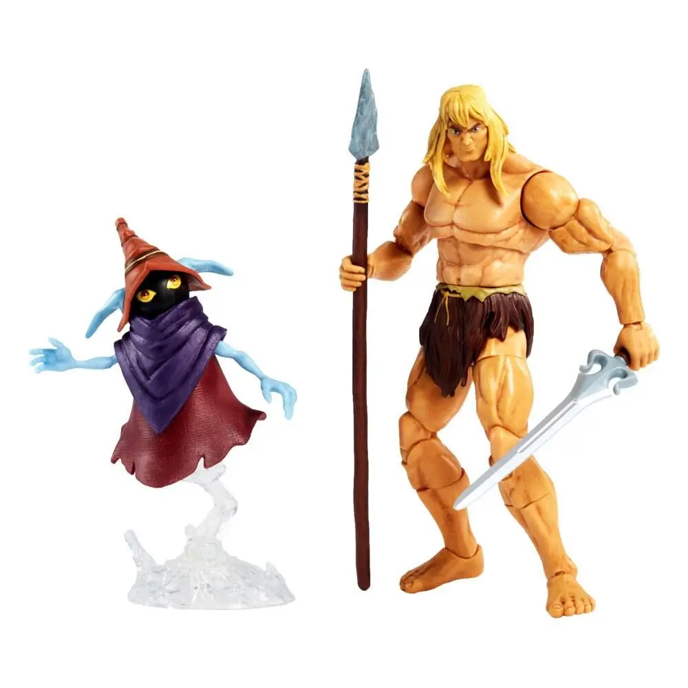 Masters of the Universe: Revelation Masterverse akcijske figure 2022 Deluxe Savage He-Man & Orko 18 cm fotografija proizvoda