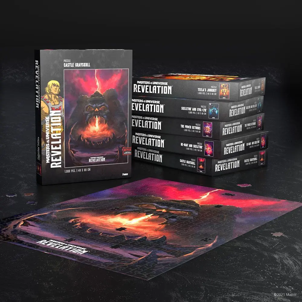 Masters of the Universe: Revelation™ Jigsaw Puzzle Dvorac Grayskull (1000 dijelova) fotografija proizvoda