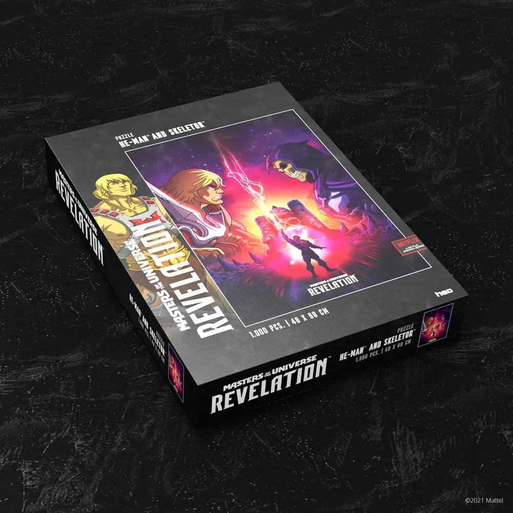 Masters of the Universe: Revelation™ Puzzle He-Man™ i Skeletor™ (1000 dijelova) fotografija proizvoda