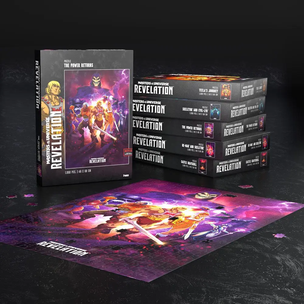 Masters of the Universe: Revelation™ Puzzle Povratak moći (1000 komada) fotografija proizvoda